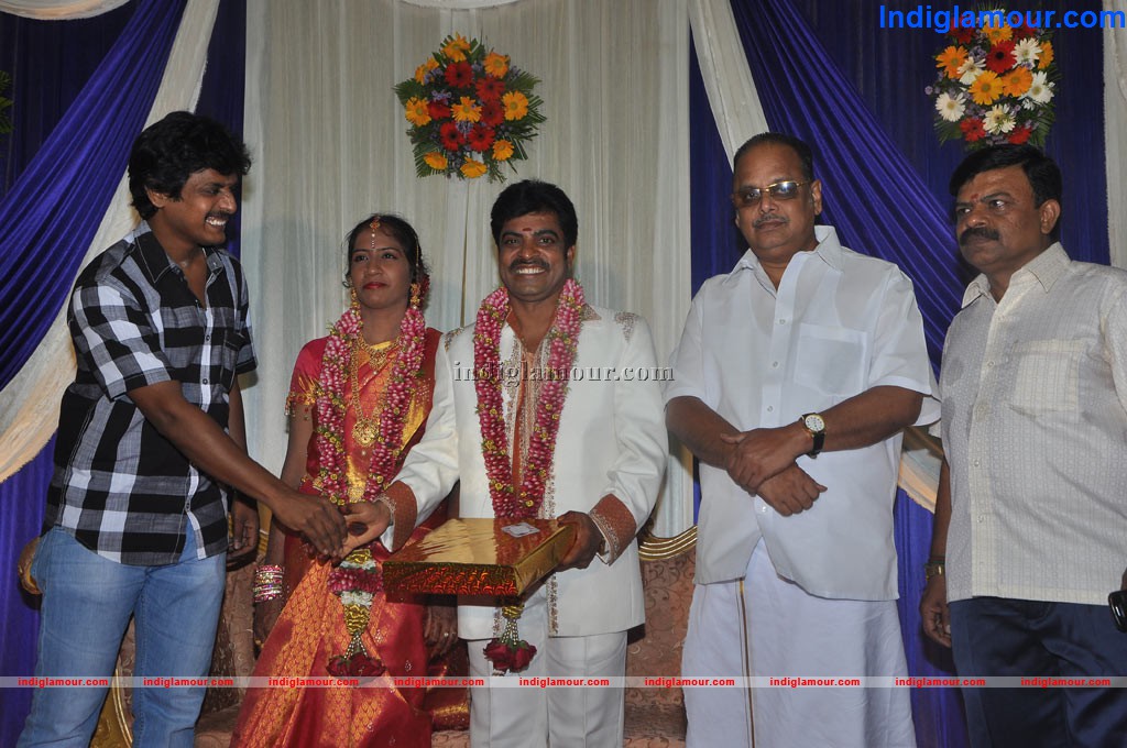 Producer Ramesh Raja cousin Reception Event hd photo