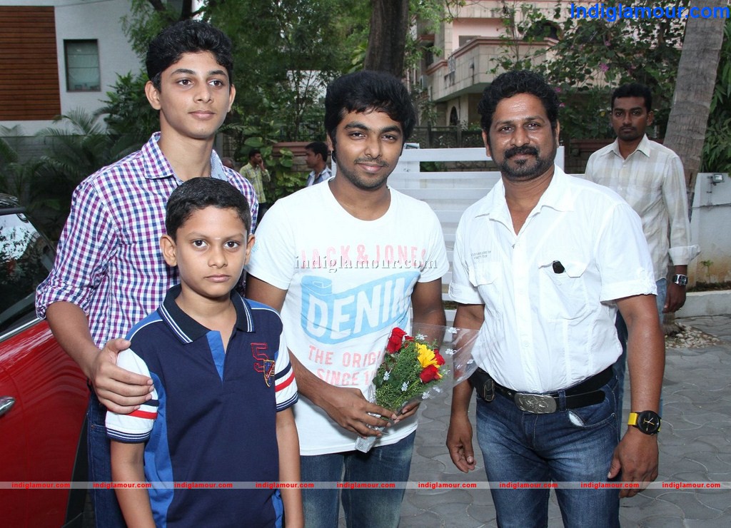 G.V. Prakash Kumar Inaugurated Arunagiri's Color Chord Art Show Event hd photo