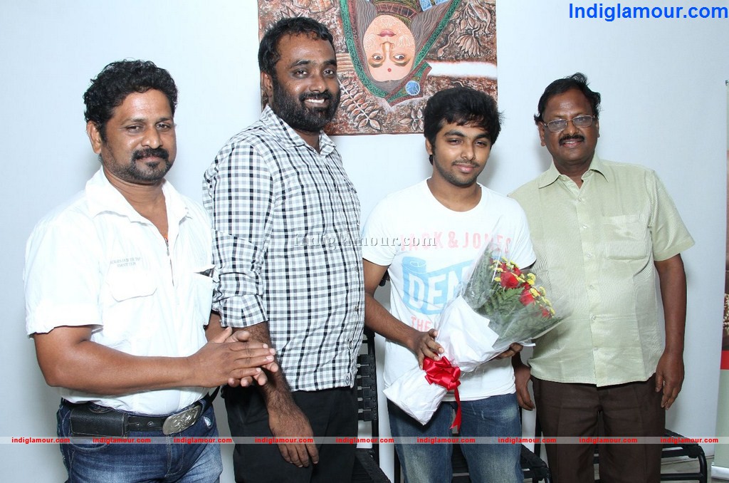 G.V. Prakash Kumar Inaugurated Arunagiri's Color Chord Art Show Event hd photo