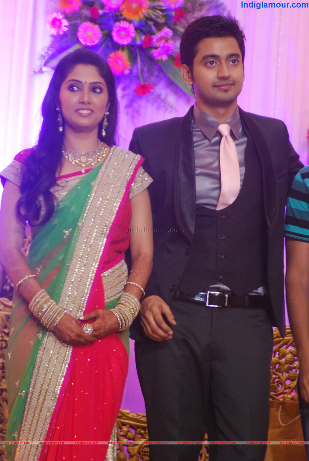 Singer M K Balaji and Priyanka Wedding Reception Event hd photo