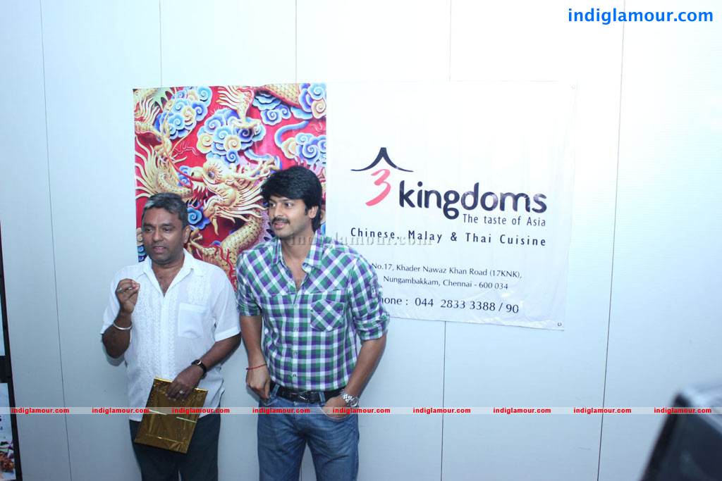 Srikanth Launches 3KINGDOMS Restaurant Event hd photo
