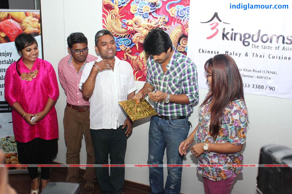 Srikanth Launches 3KINGDOMS Restaurant Event hd photo