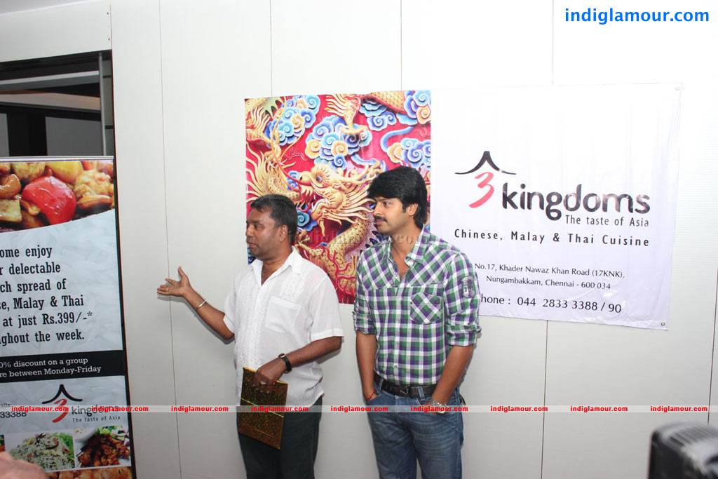 Srikanth Launches 3KINGDOMS Restaurant Event hd photo