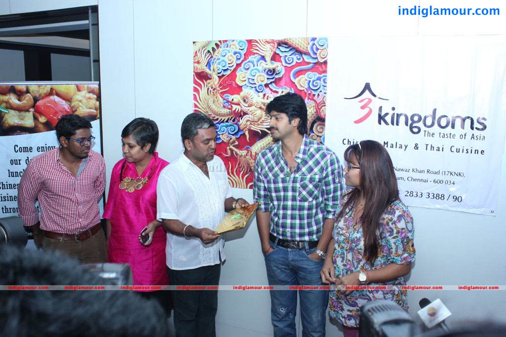 Srikanth Launches 3KINGDOMS Restaurant Event hd photo