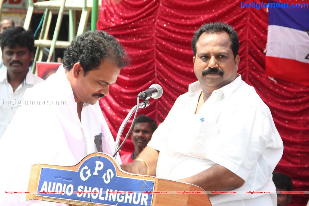 Rajini Fans Fasting Event hd photo