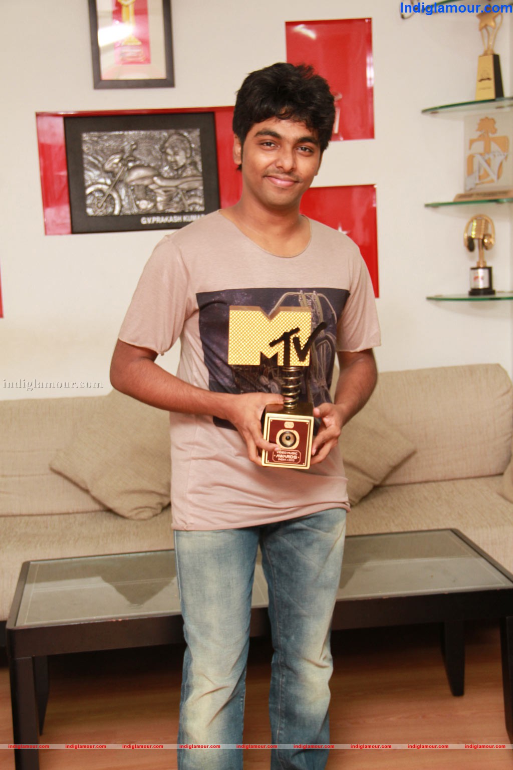 G V Prakash in MTV Video Music Awards Event hd photo