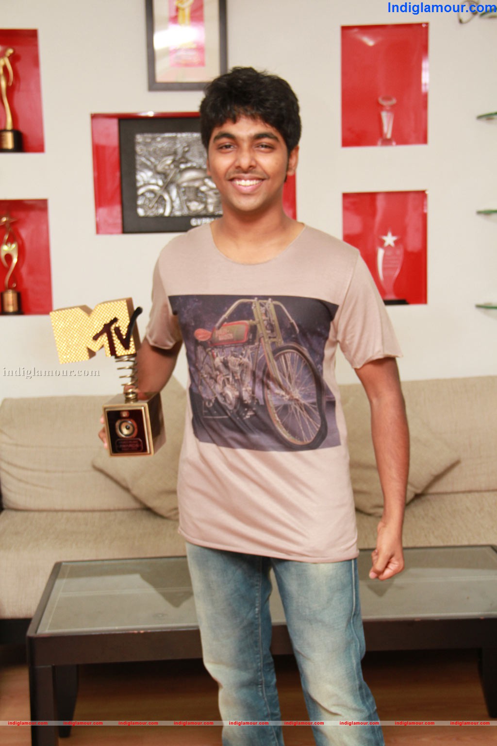 G V Prakash in MTV Video Music Awards Event hd photo