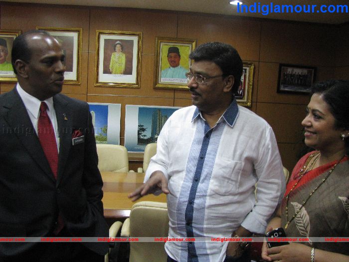 Bhagyaraj Meets Malaysian Minister Event hd photo