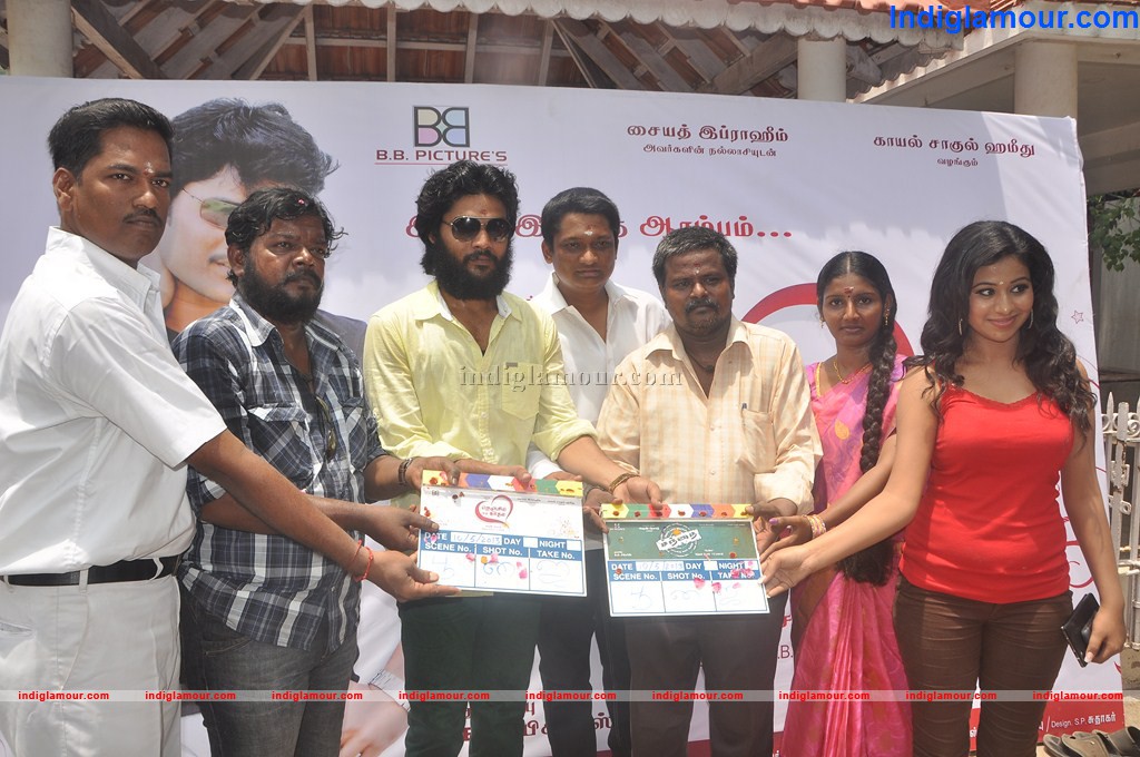 Nenjil Oru Kadhal and Santhai Movie Launch Event hd photo