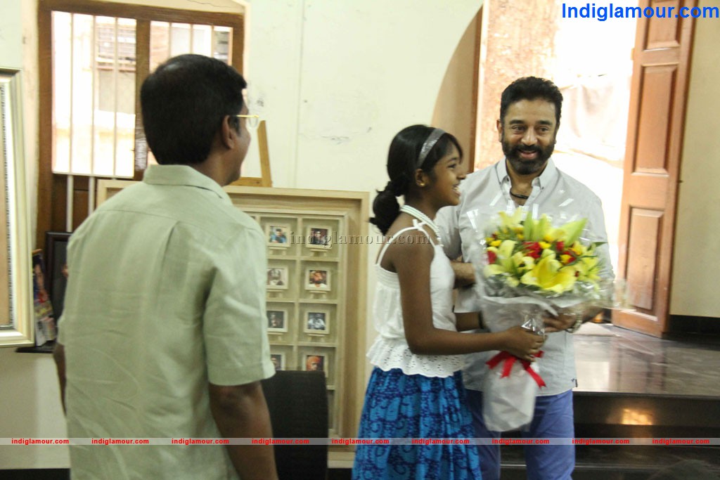 Kamal Hassan in Viswaroopam Painting Event hd photo