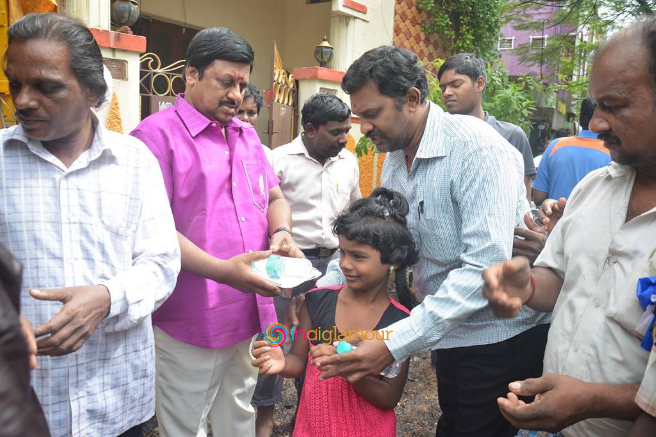 Actor Ramarajan doing Flood Relief Activities Photos Event hd photo