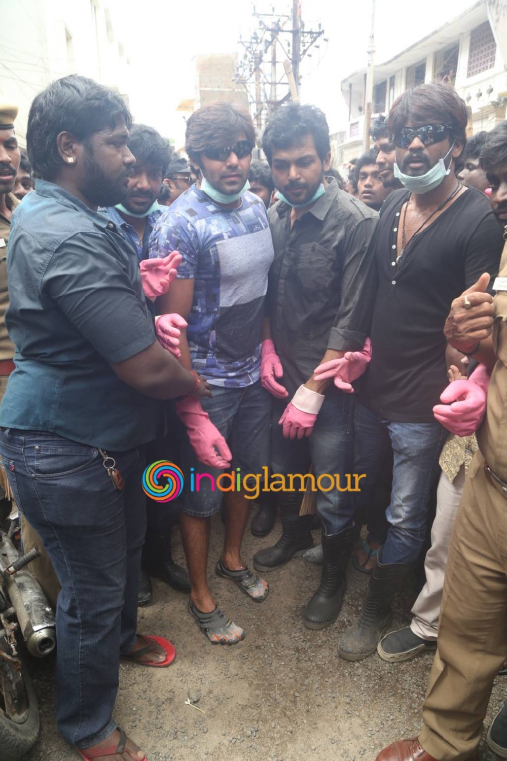 Nadigar Sangam Cleans Chennai Photos Event hd photo