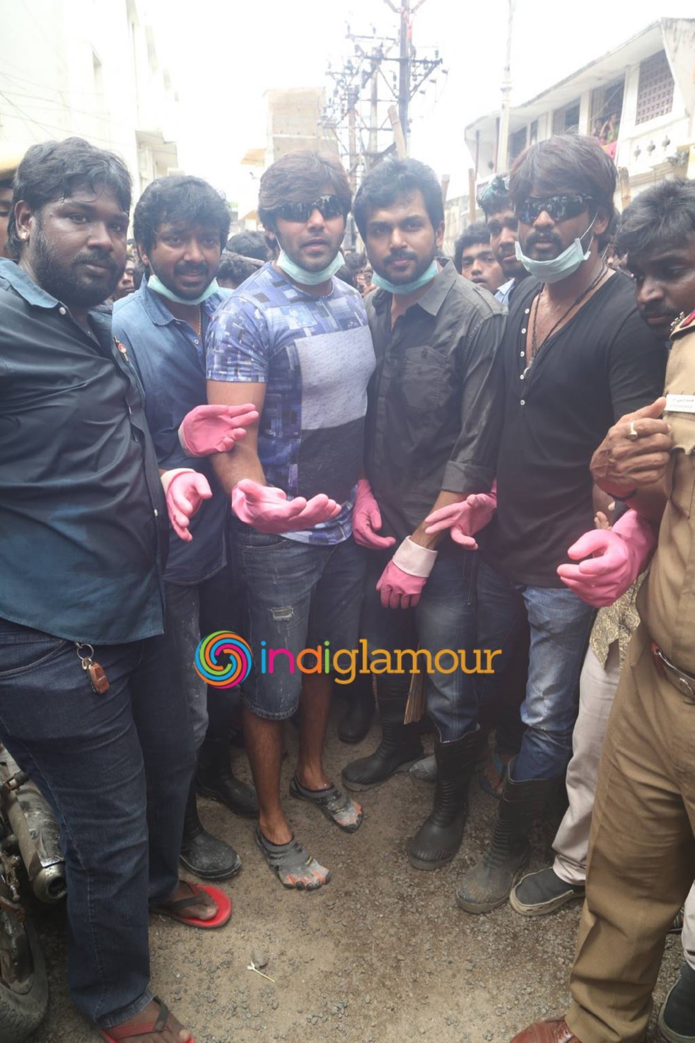 Nadigar Sangam Cleans Chennai Photos Event hd photo