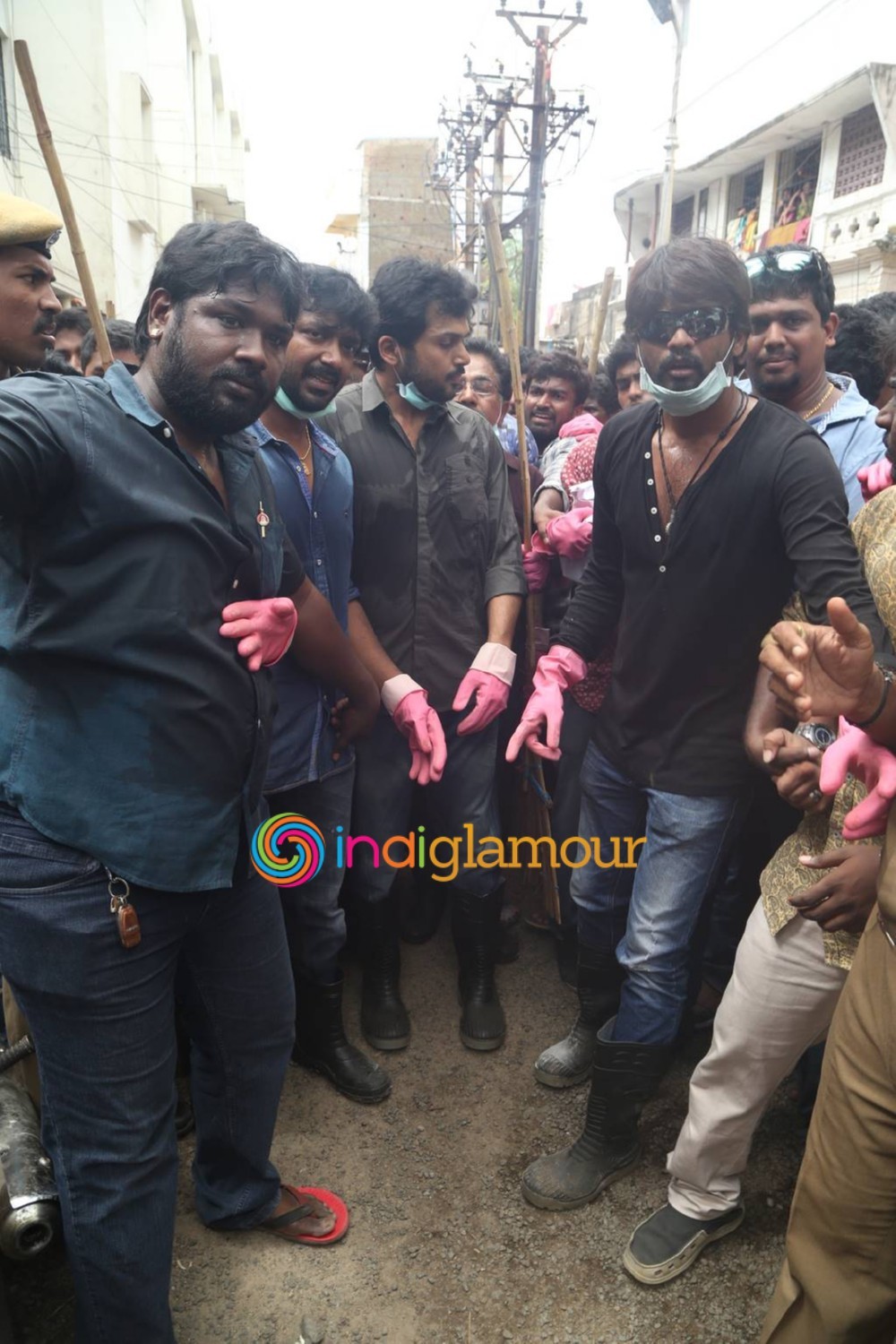 Nadigar Sangam Cleans Chennai Photos Event hd photo