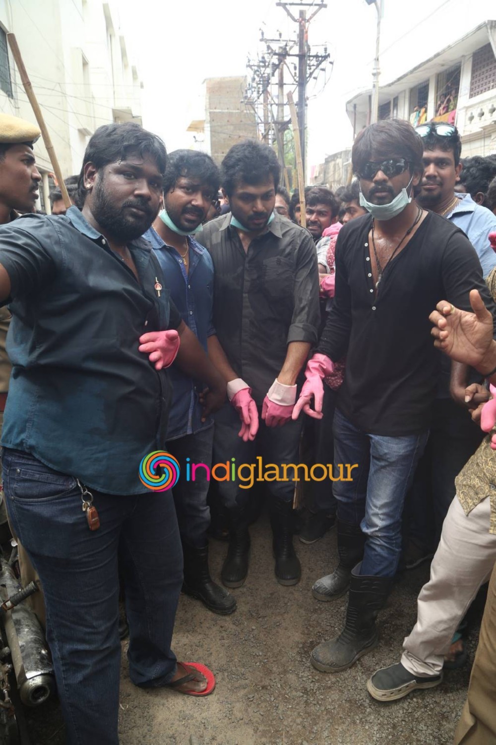 Nadigar Sangam Cleans Chennai Photos Event hd photo