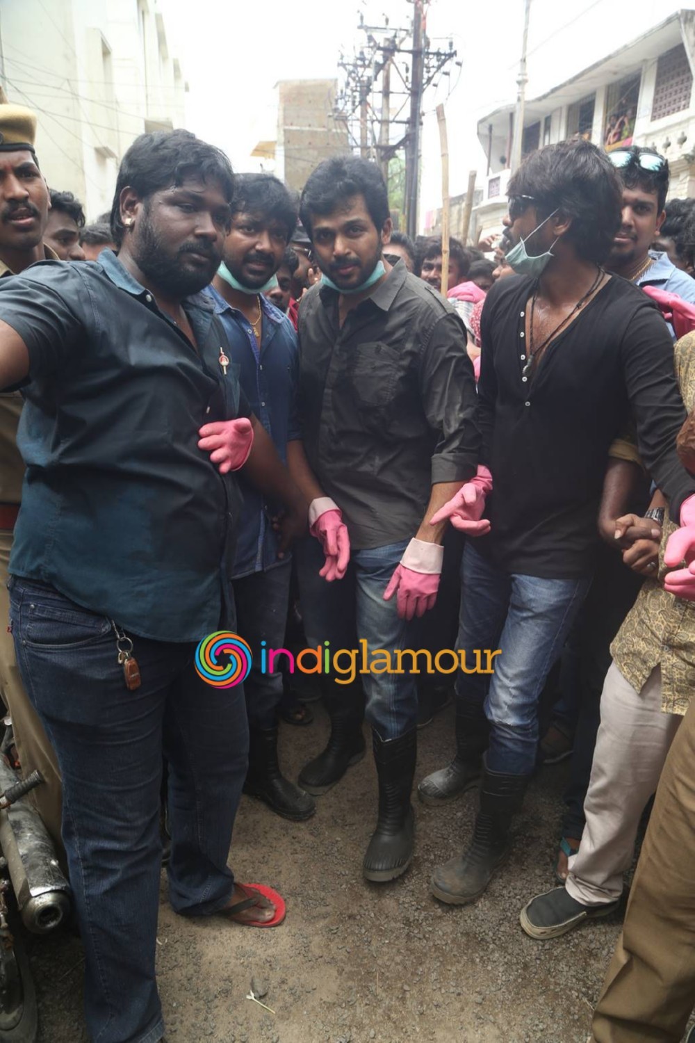 Nadigar Sangam Cleans Chennai Photos Event hd photo