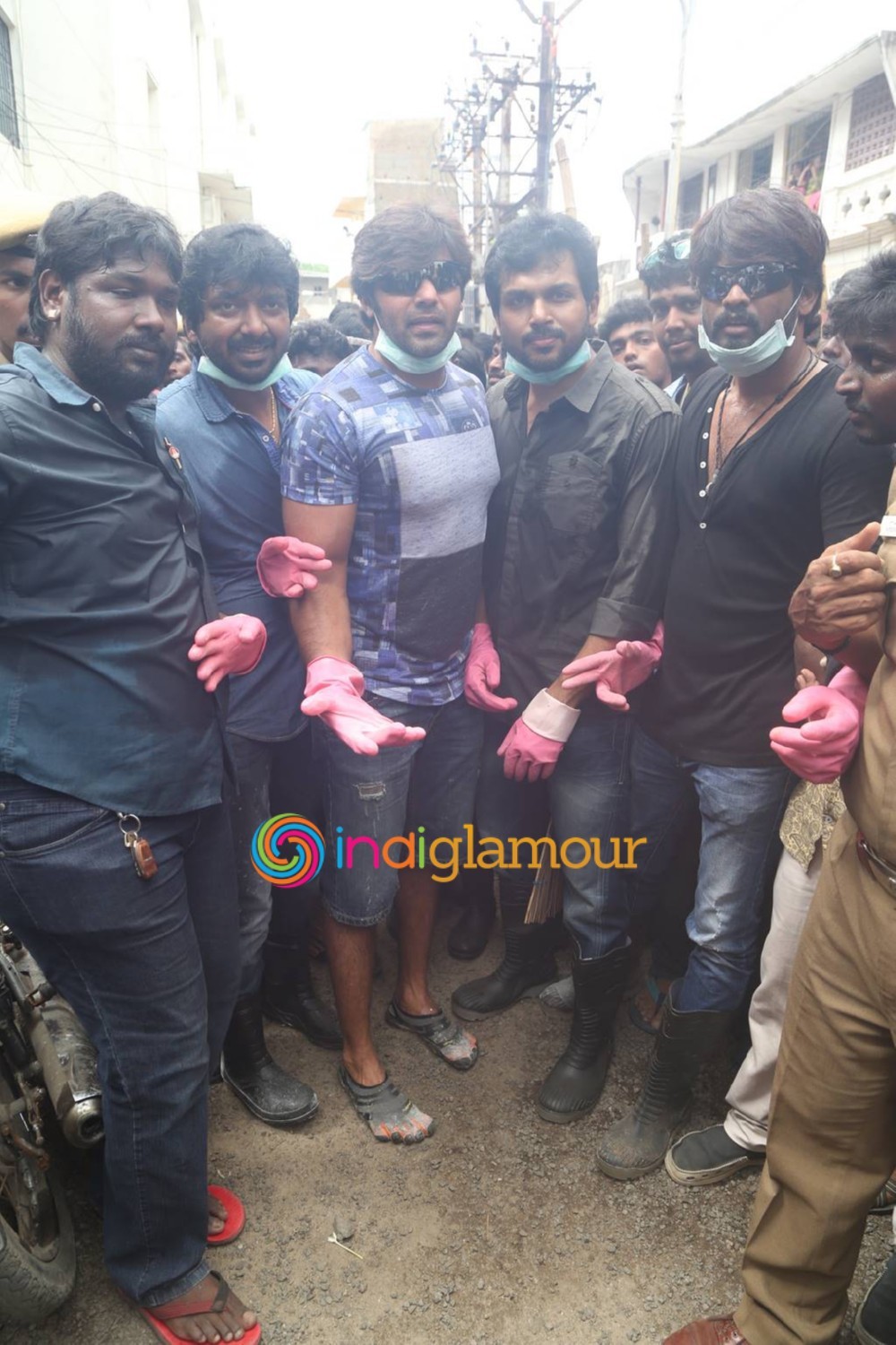 Nadigar Sangam Cleans Chennai Photos Event hd photo