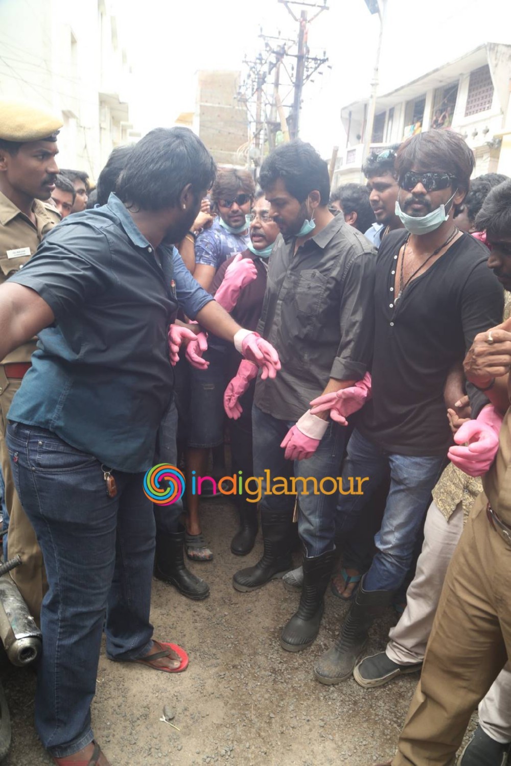 Nadigar Sangam Cleans Chennai Photos Event hd photo