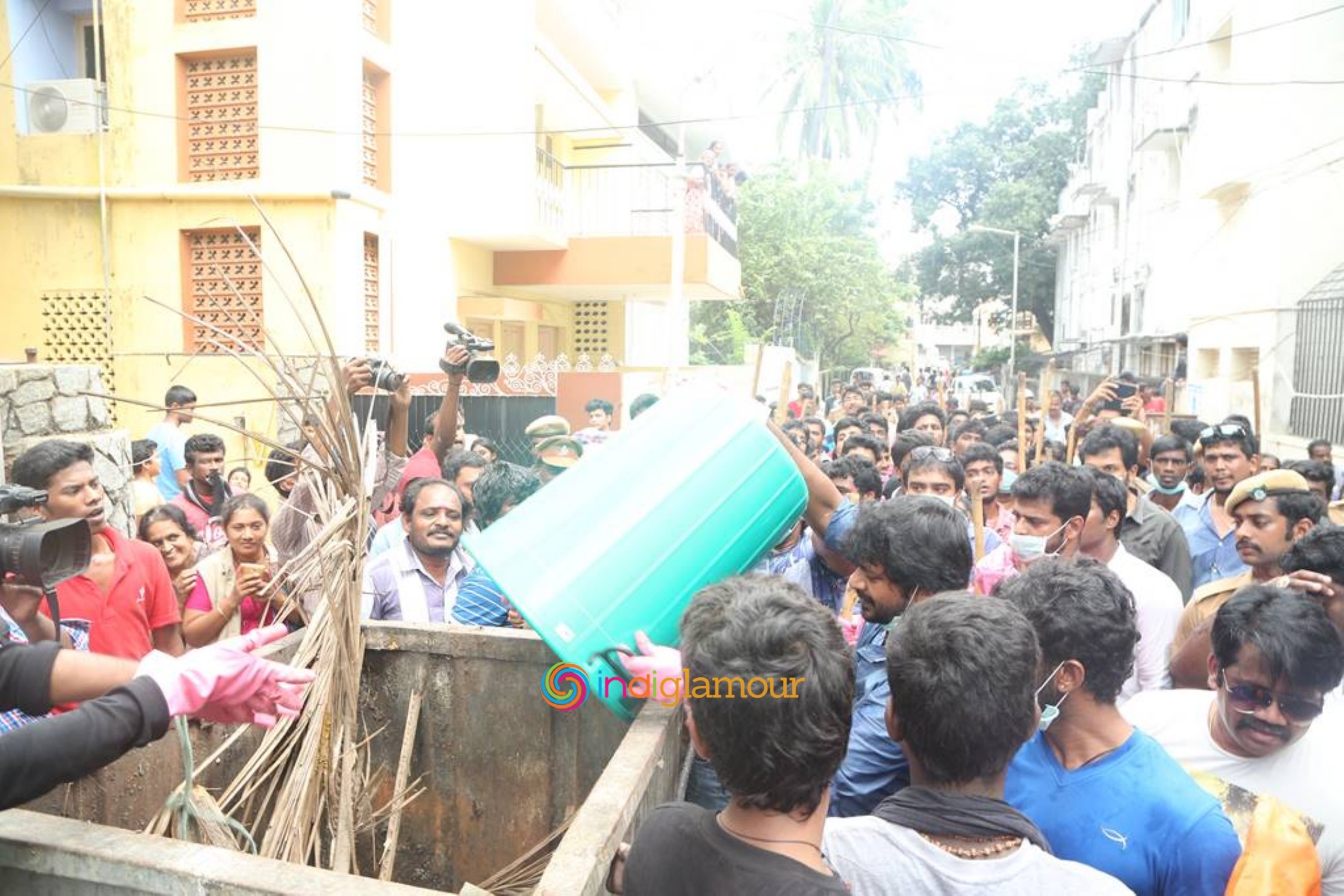 Nadigar Sangam Cleans Chennai Photos Event hd photo