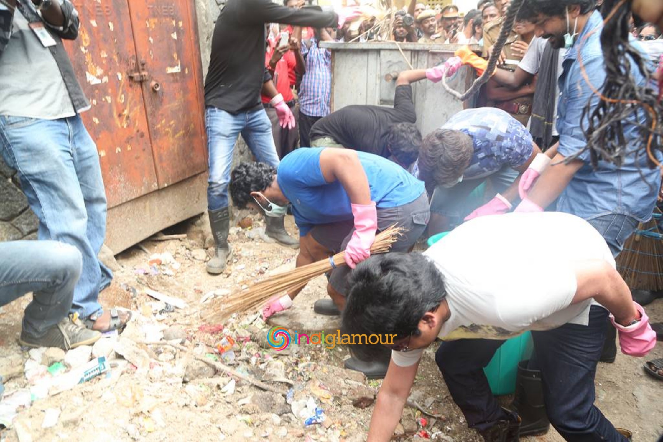 Nadigar Sangam Cleans Chennai Photos Event hd photo