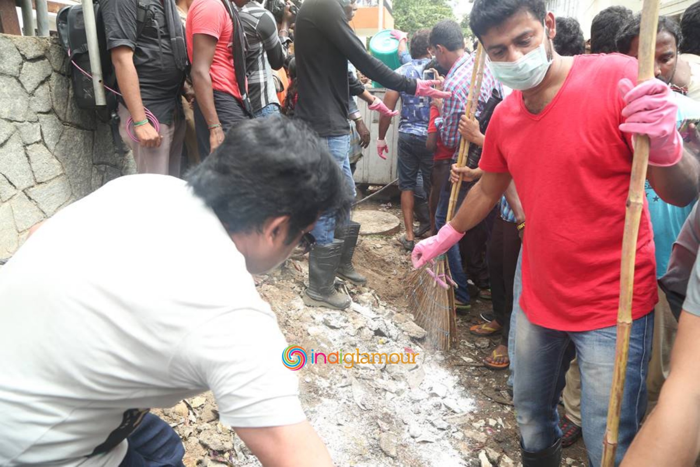 Nadigar Sangam Cleans Chennai Photos Event hd photo