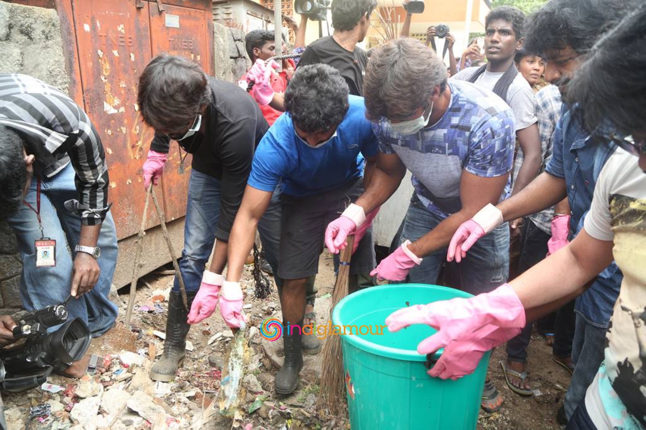 Nadigar Sangam Cleans Chennai Photos Event hd photo