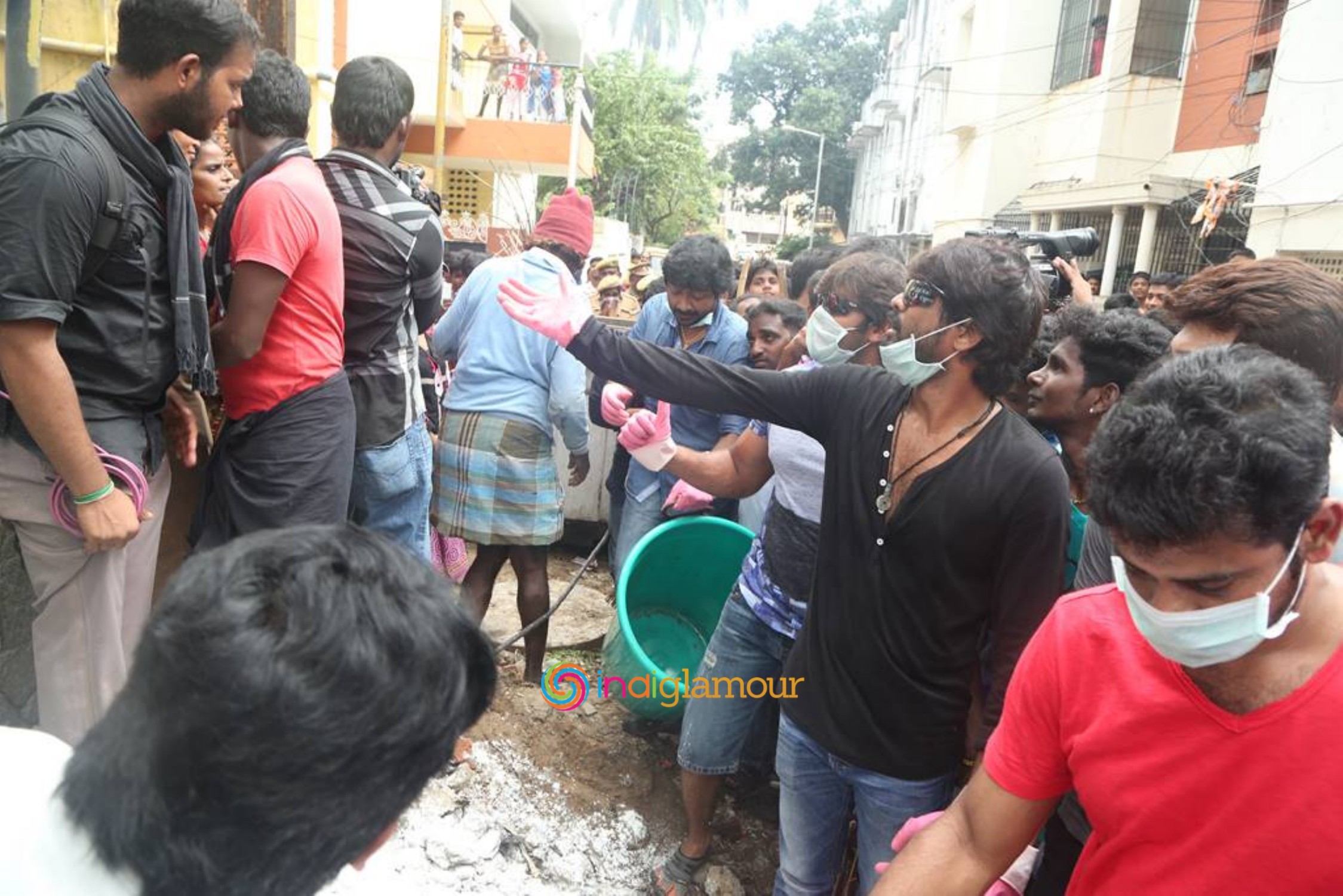 Nadigar Sangam Cleans Chennai Photos Event hd photo