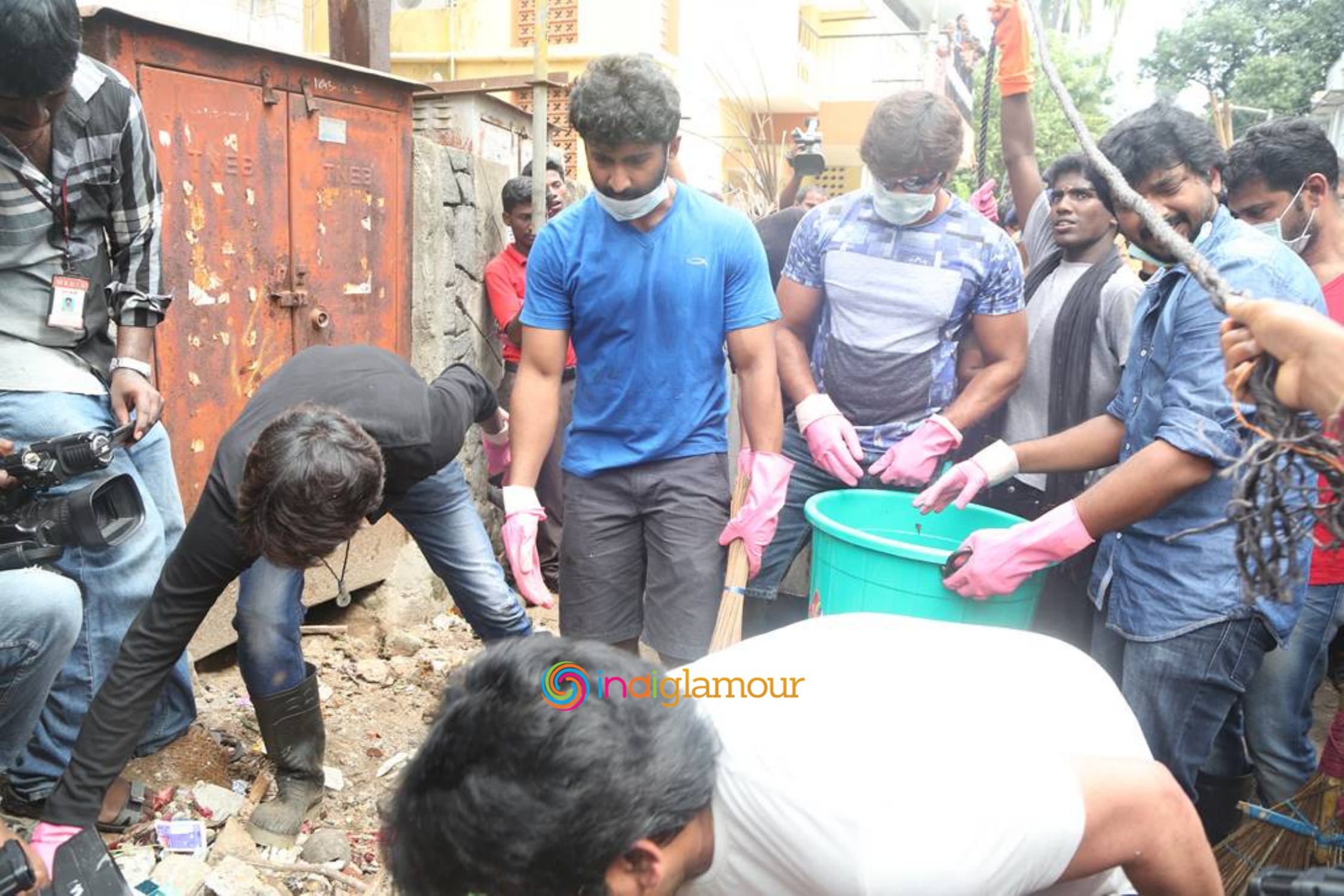 Nadigar Sangam Cleans Chennai Photos Event hd photo
