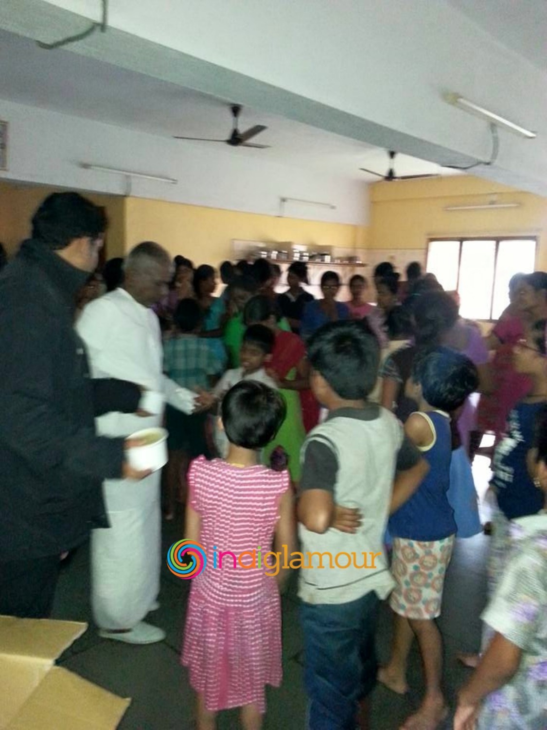 Ilayaraja Rescue Operation at Little Flower School for Blind Event hd photo