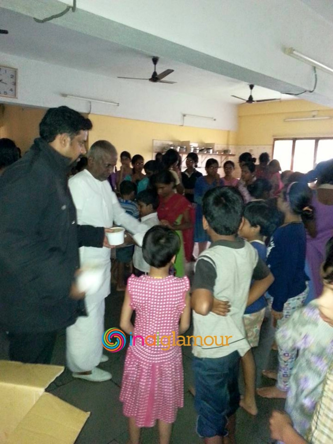 Ilayaraja Rescue Operation at Little Flower School for Blind Event hd photo