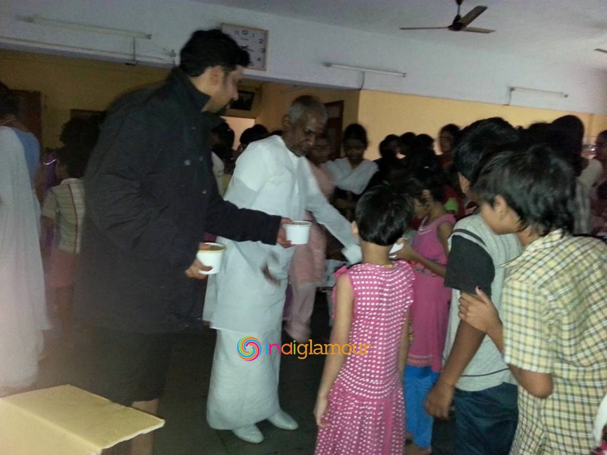 Ilayaraja Rescue Operation at Little Flower School for Blind Event hd photo