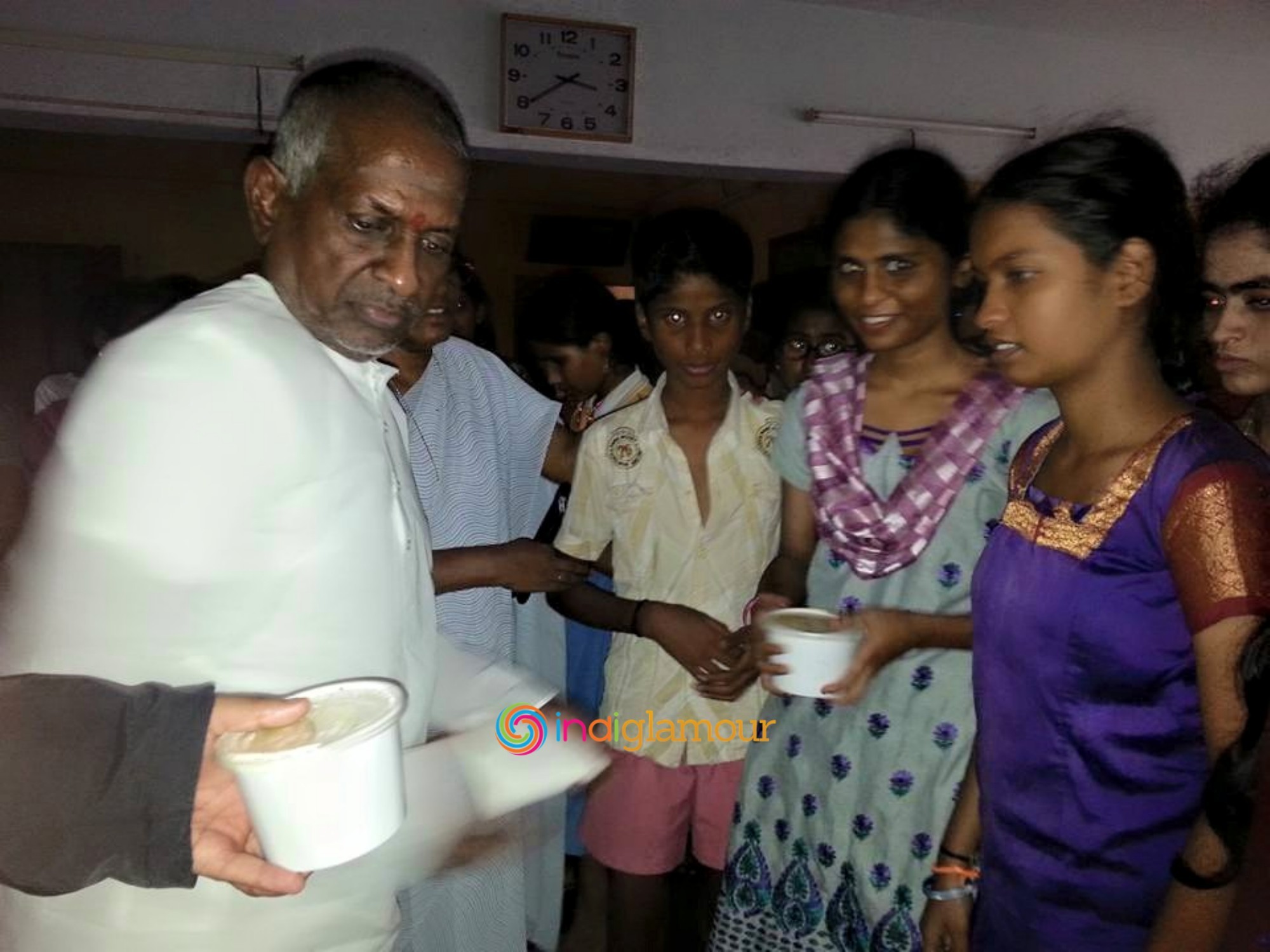 Ilayaraja Rescue Operation at Little Flower School for Blind Event hd photo