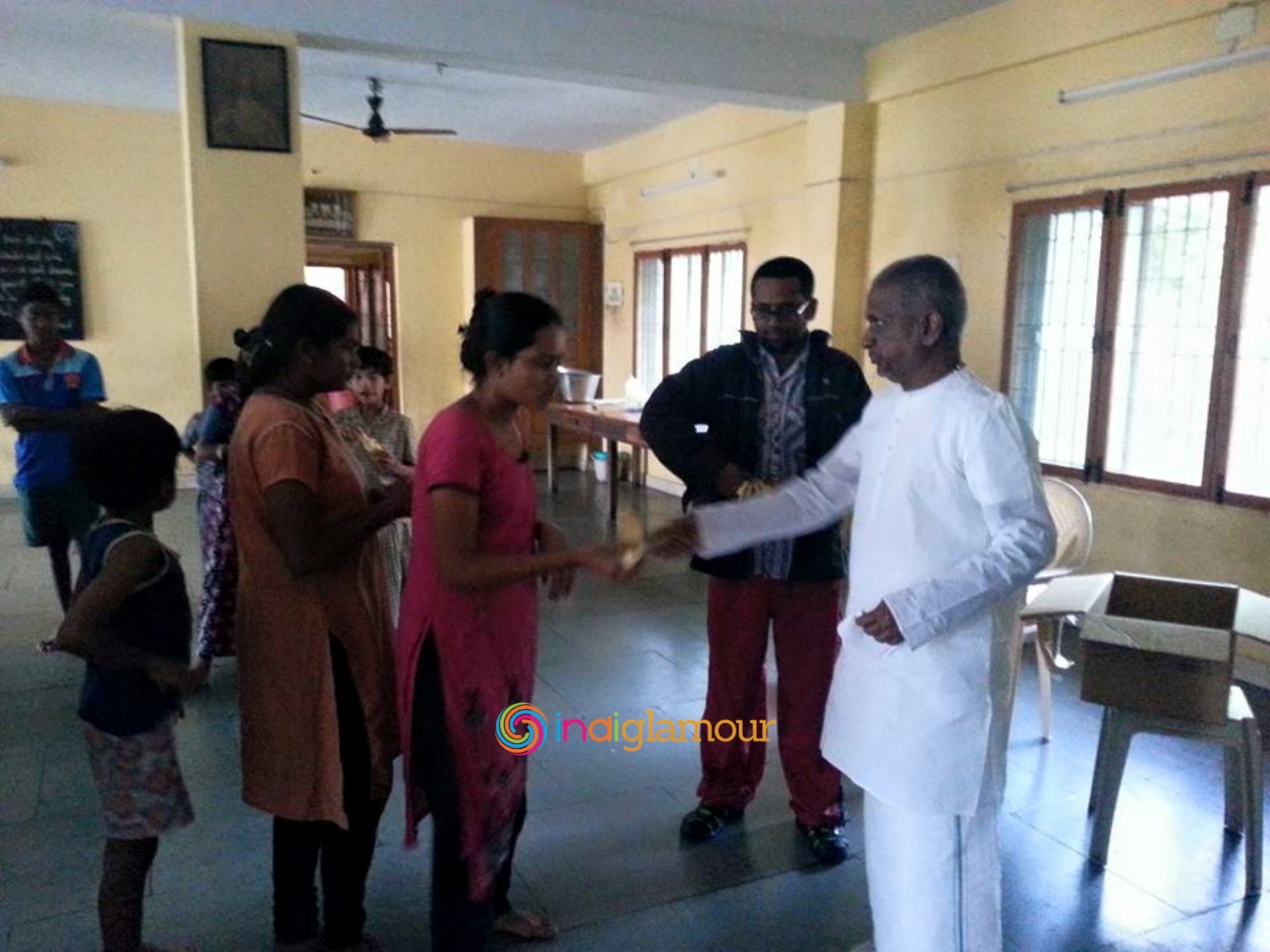 Ilayaraja Rescue Operation at Little Flower School for Blind Event hd photo