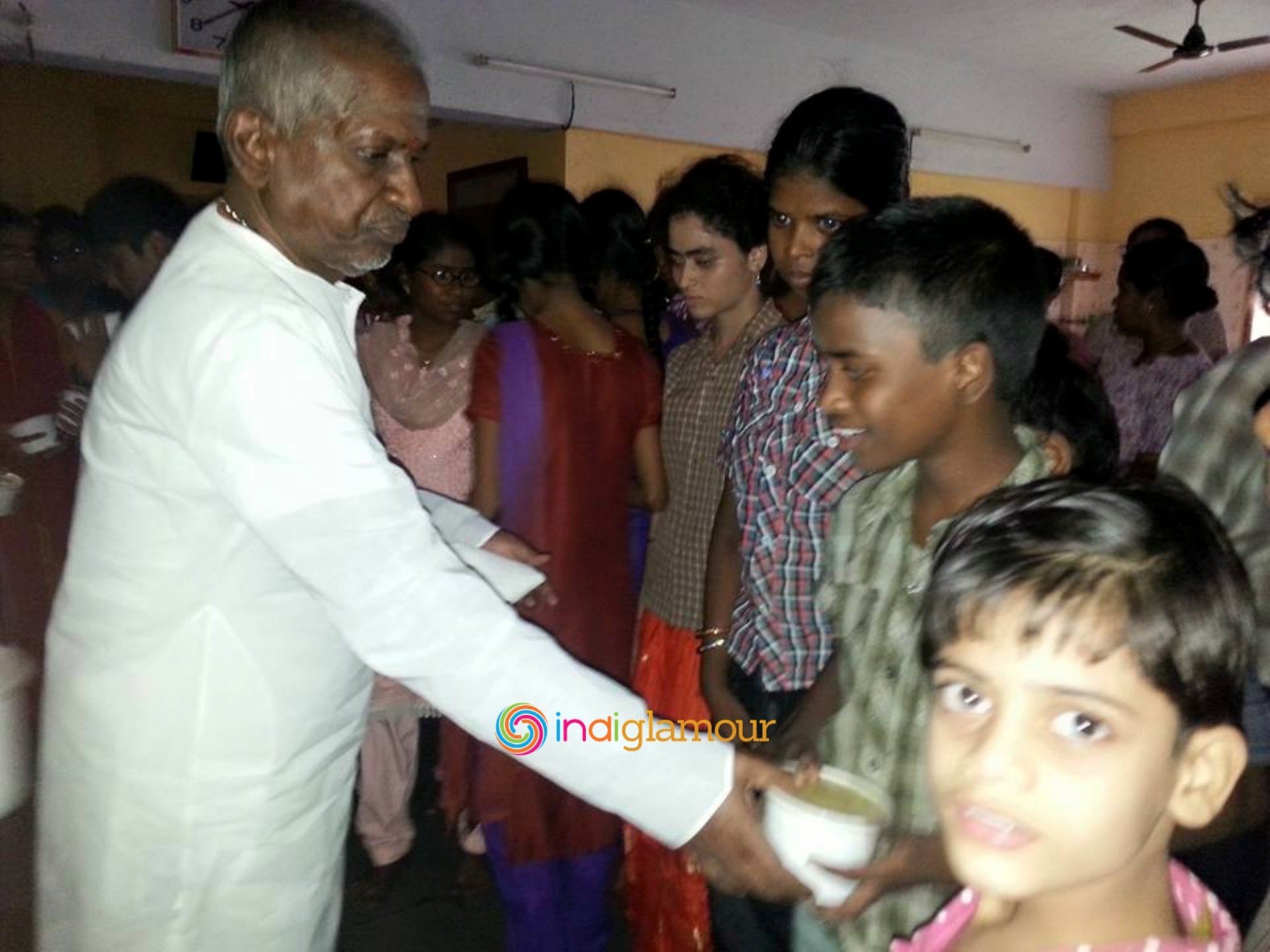 Ilayaraja Rescue Operation at Little Flower School for Blind Event hd photo