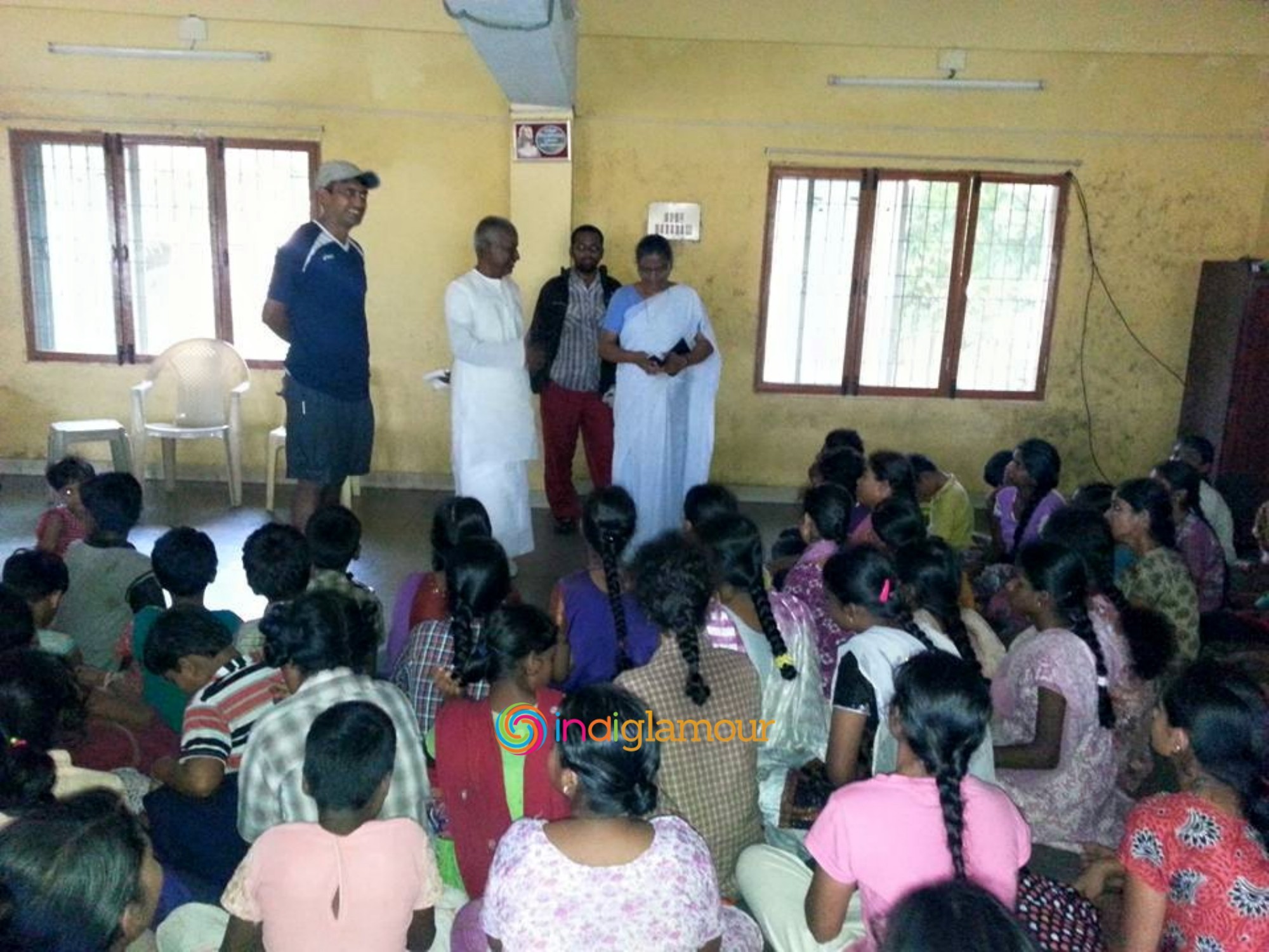 Ilayaraja Rescue Operation at Little Flower School for Blind Event hd photo