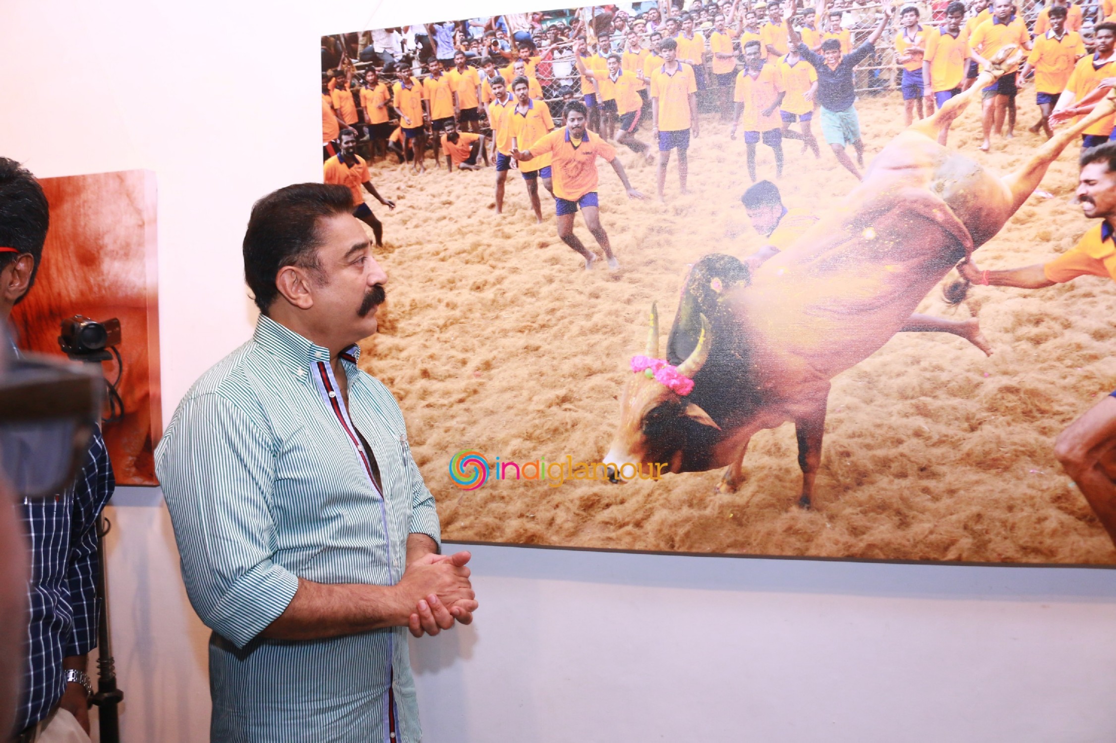 Jallikattu (Veera Vilayattu) Photo Exhibition Opening Ceremony Event hd photo