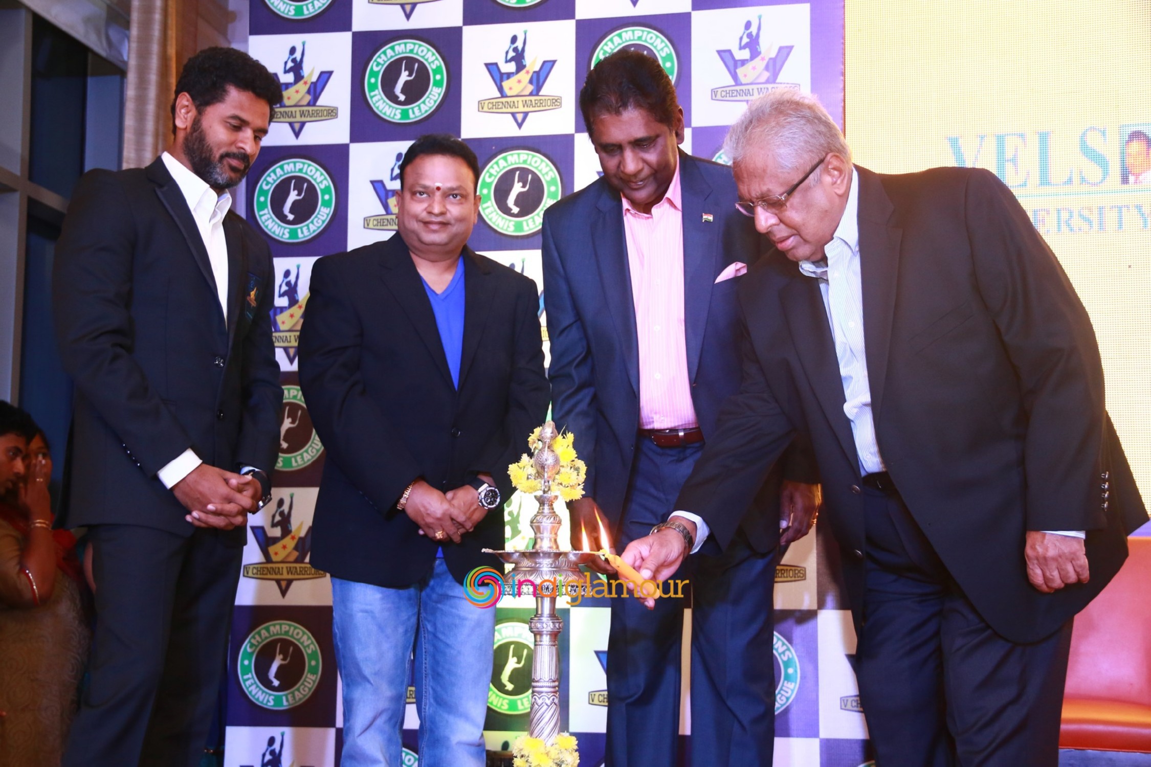Launch of Chennai First Tennis League Team V Chennai Warriors Event hd photo