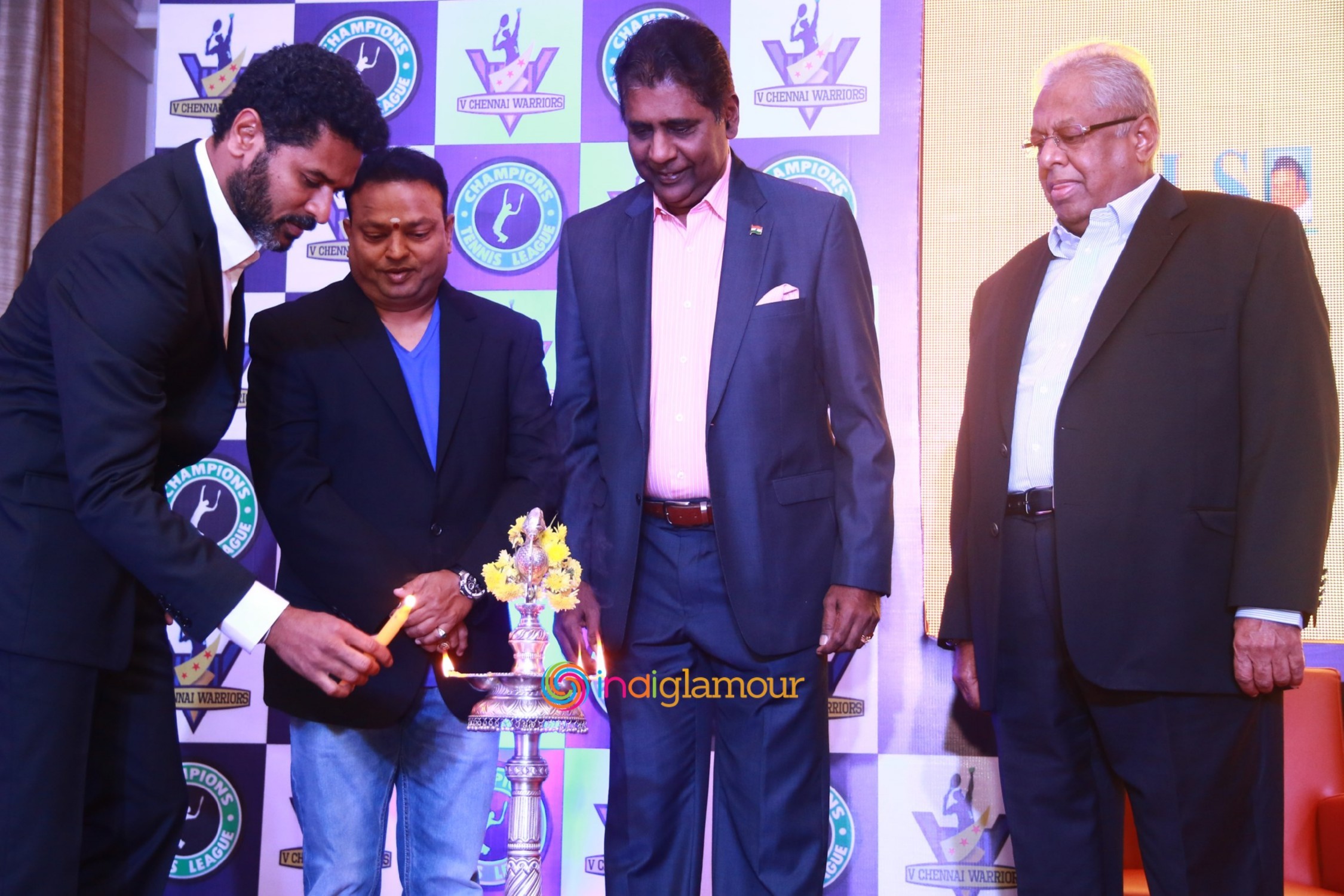 Launch of Chennai First Tennis League Team V Chennai Warriors Event hd photo