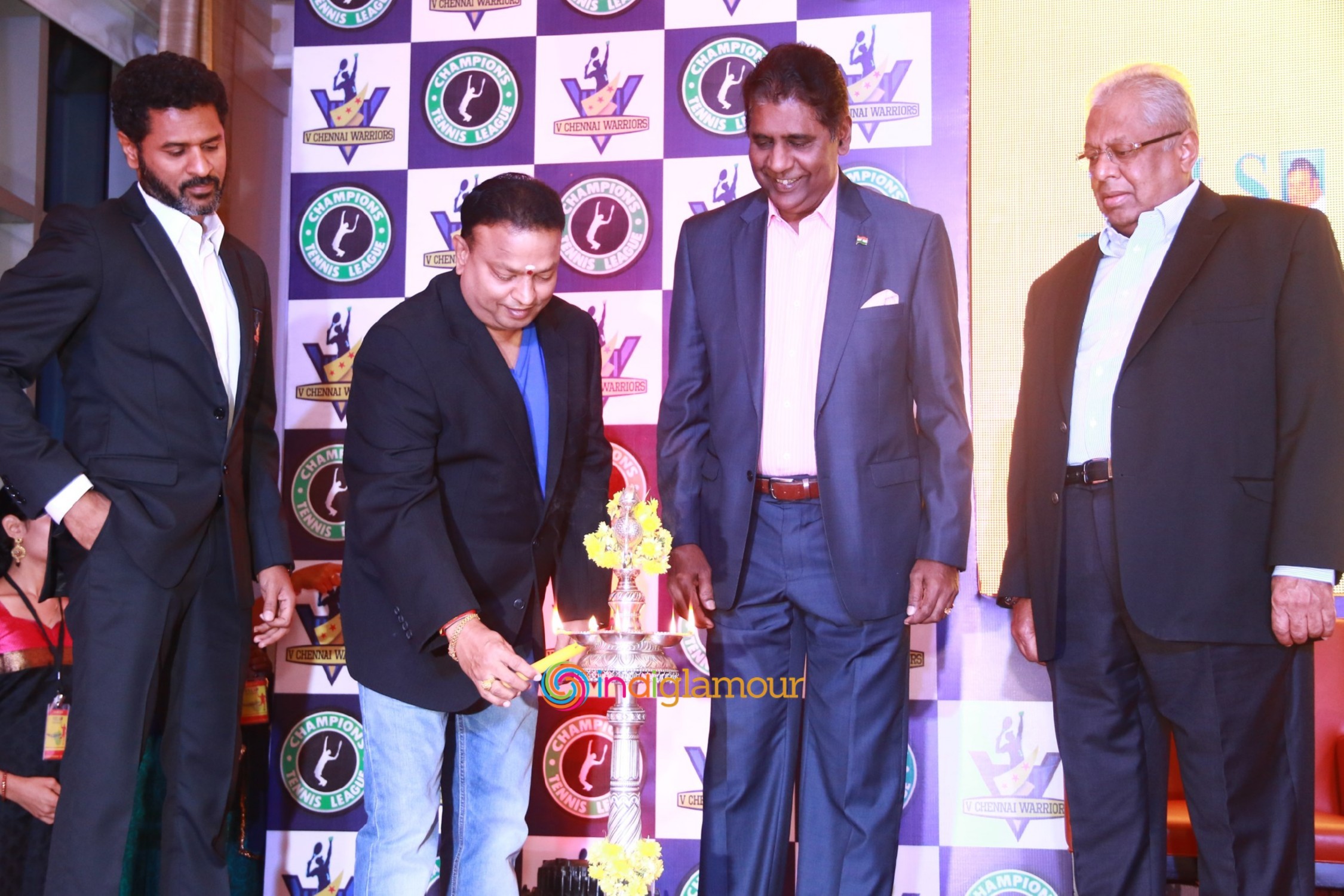 Launch of Chennai First Tennis League Team V Chennai Warriors Event hd photo