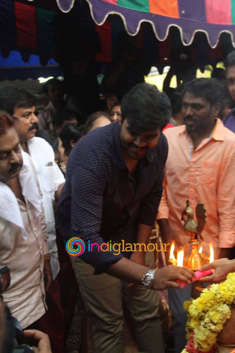 Thamizhan Endru Sollu Pooja Photos Event hd photo