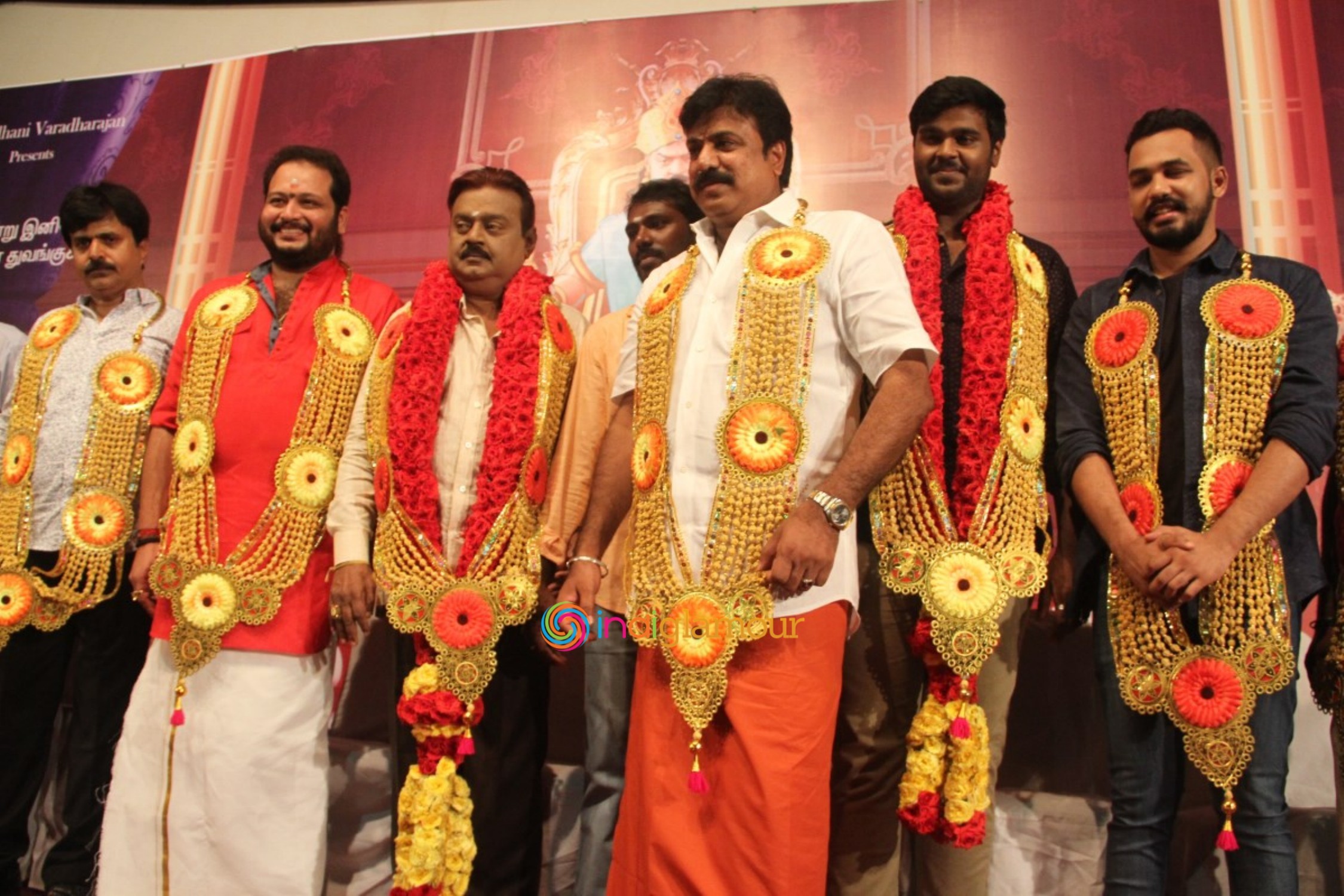 Thamizhan Endru Sollu Pooja Photos Event hd photo