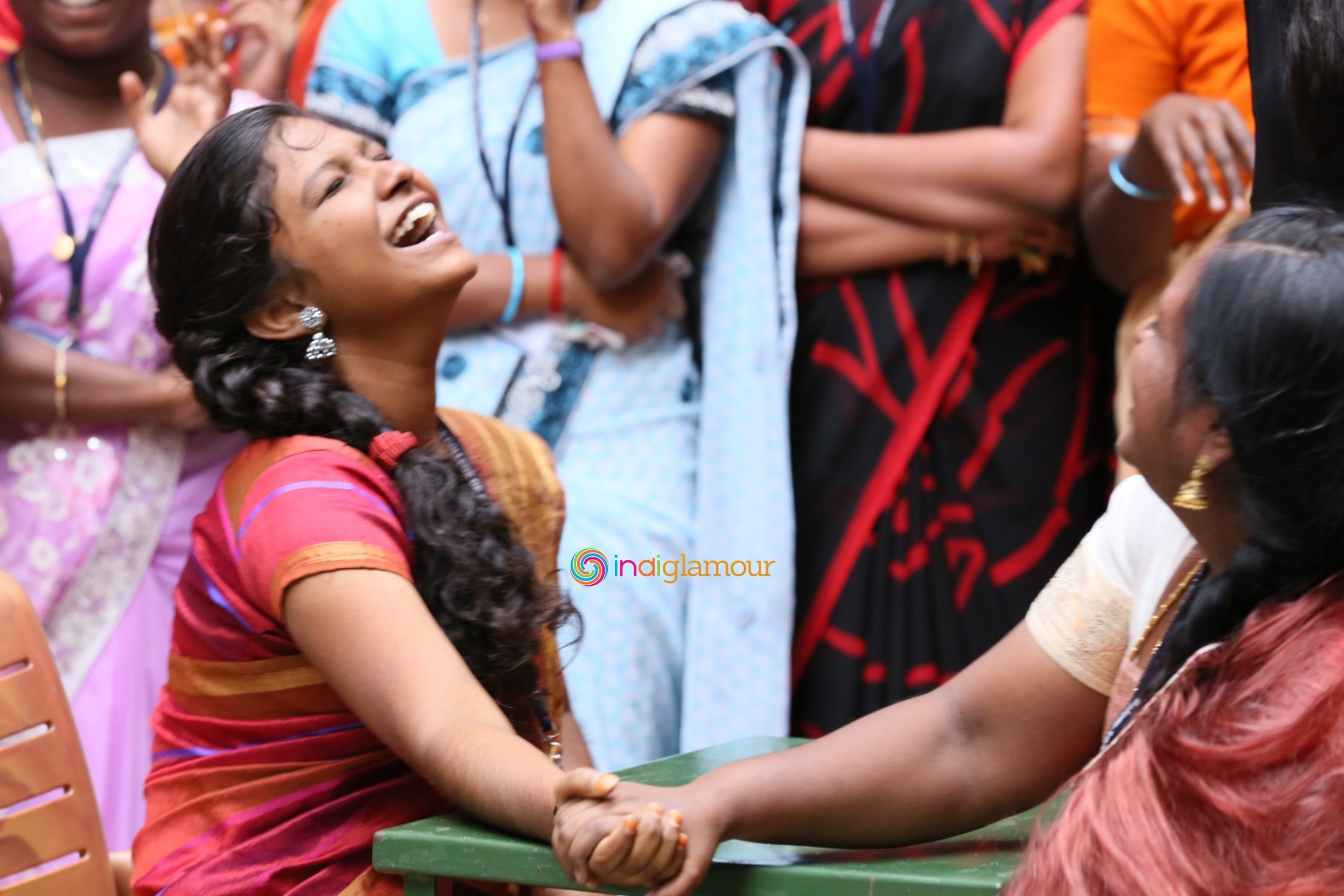 Inji Iduppazhagi Movie Promotion Event hd photo