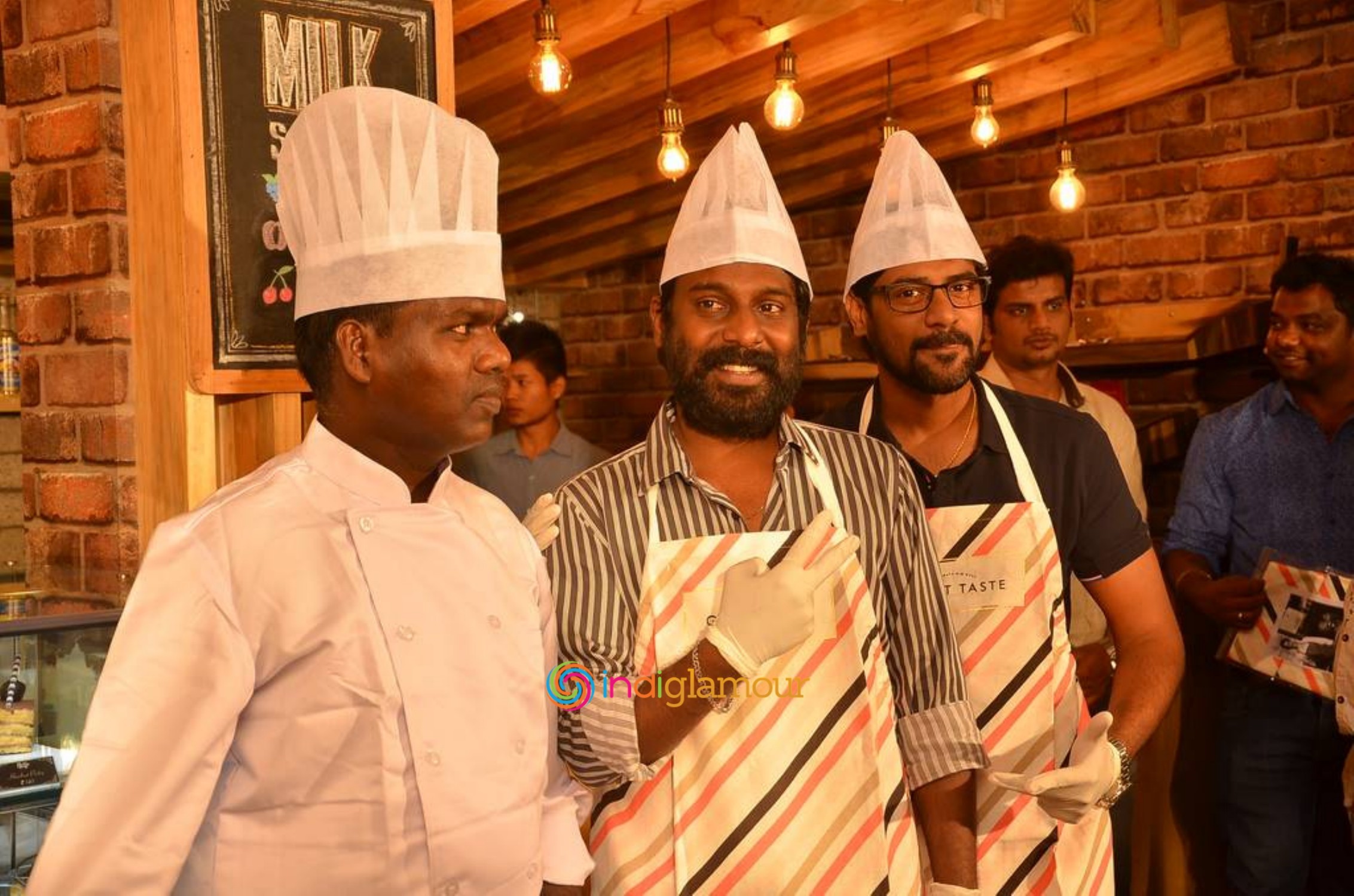 Bobby Bistro Christmas Cake Mixing Ceremony Event hd photo