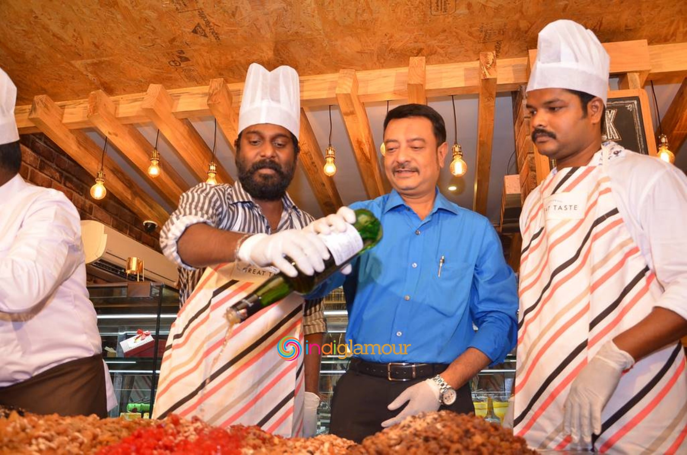 Bobby Bistro Christmas Cake Mixing Ceremony Event hd photo
