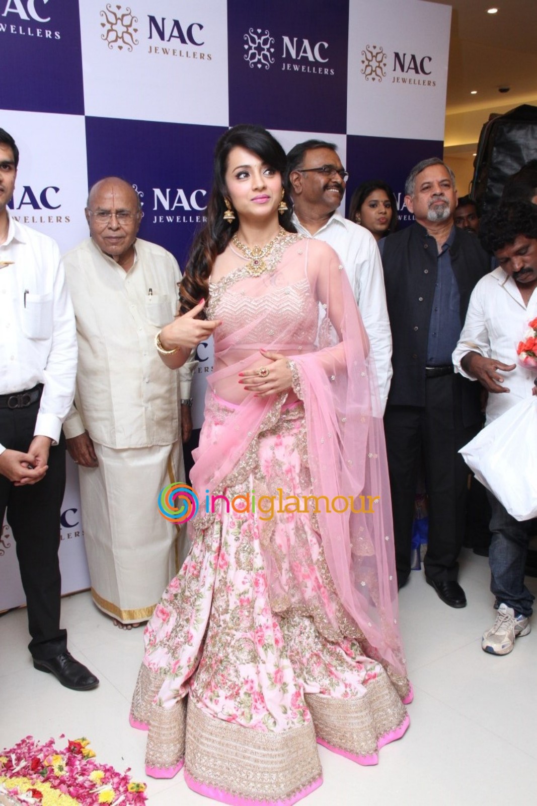 Trisha Launches NAC Jewellers in Perambur Chennai Event hd photo