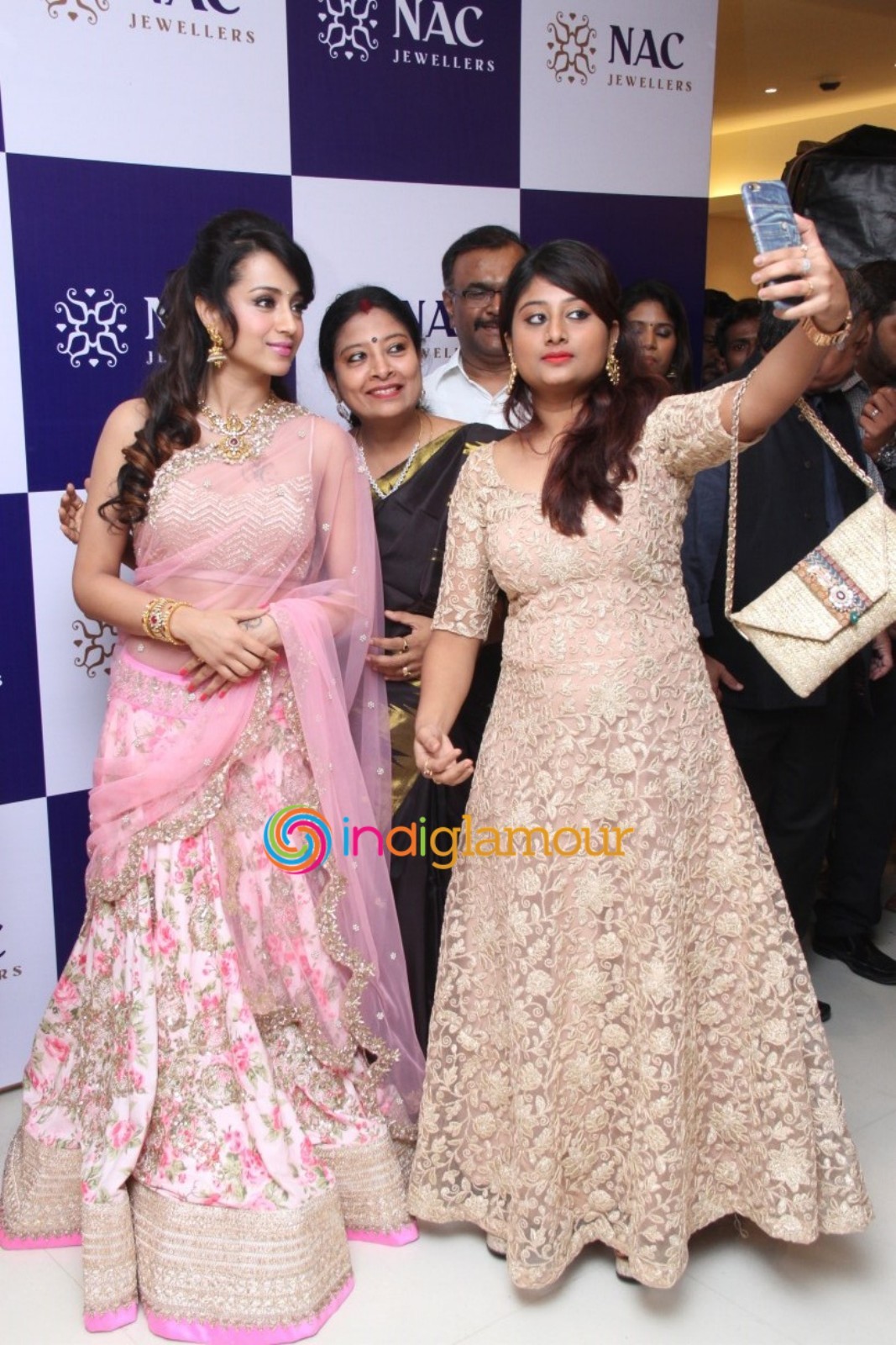Trisha Launches NAC Jewellers in Perambur Chennai Event hd photo
