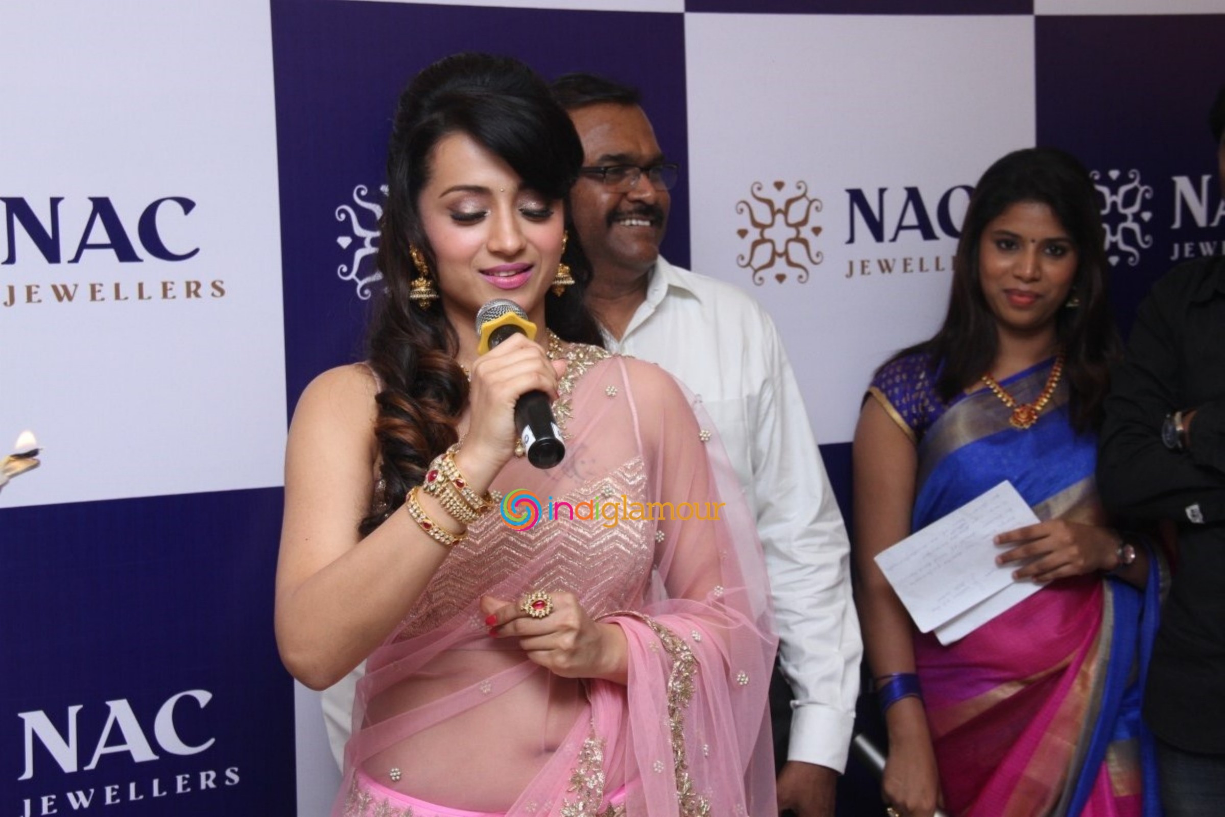 Trisha Launches NAC Jewellers in Perambur Chennai Event hd photo
