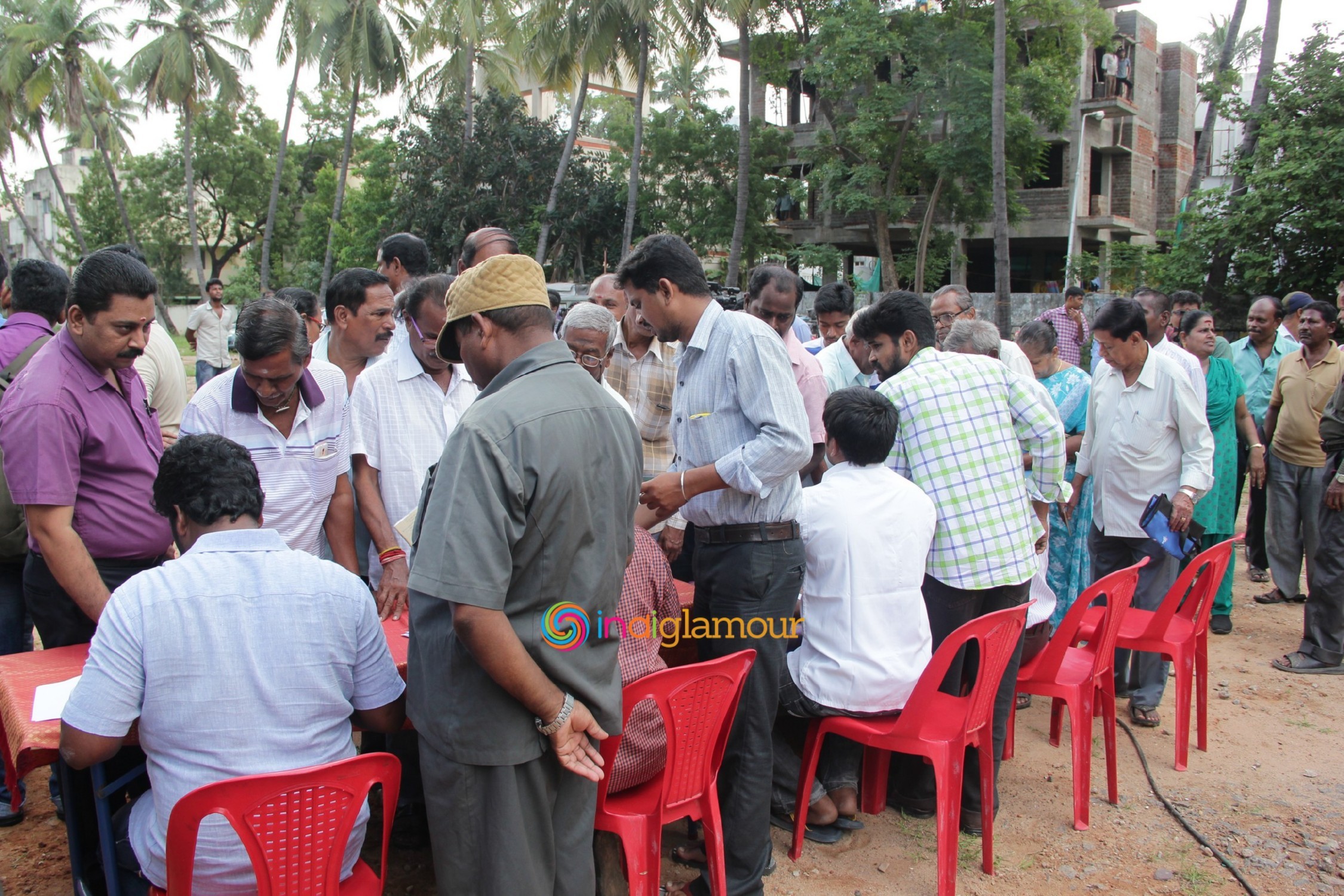Nadigar Sangam's Diwali Gift Sweet Box,Shirt,Saree,Veshti Distribution Event (1) Event hd photo