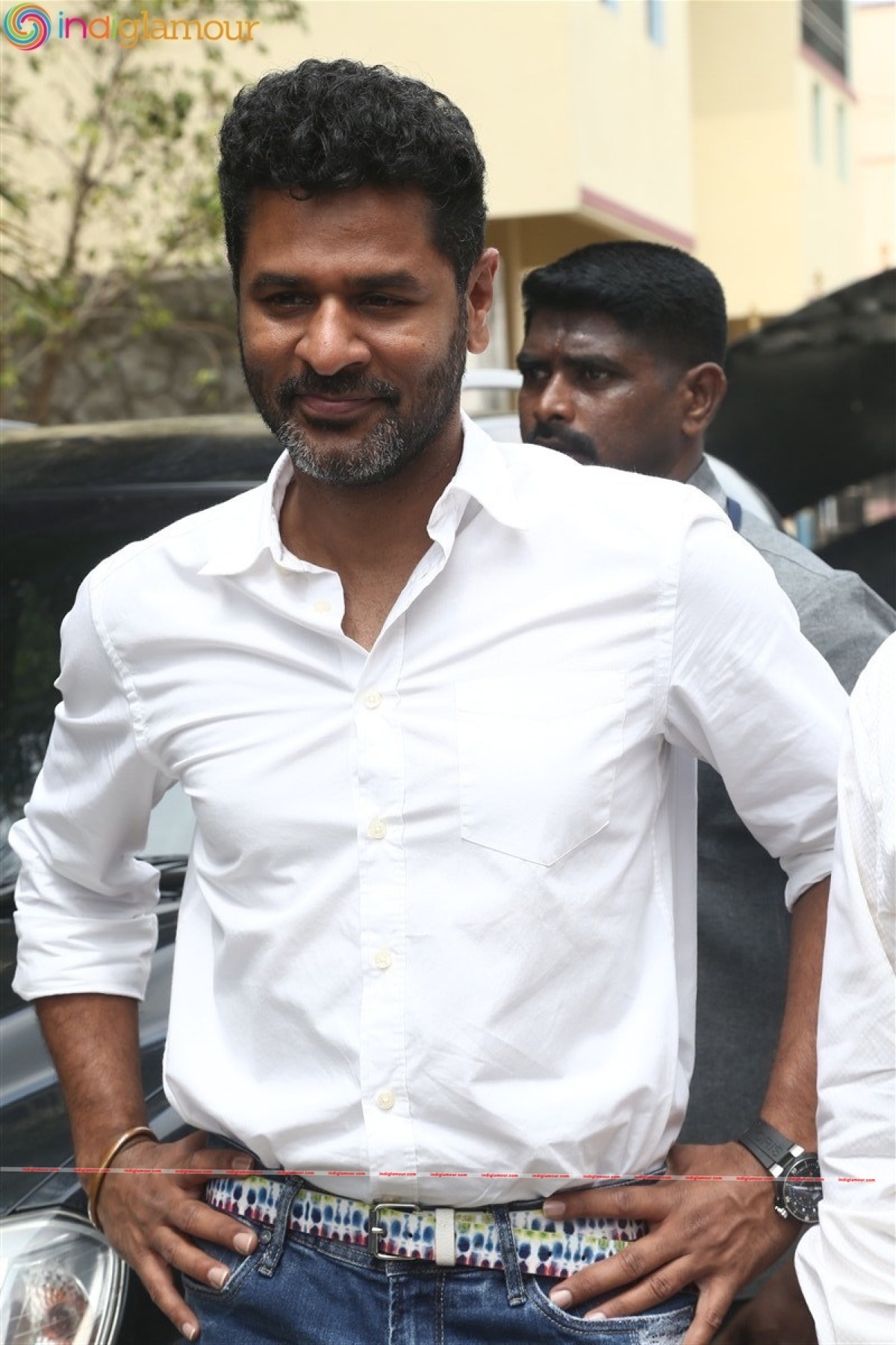 Michael Jackson Granite Statue Inauguration by Prabhu Deva Event hd photo