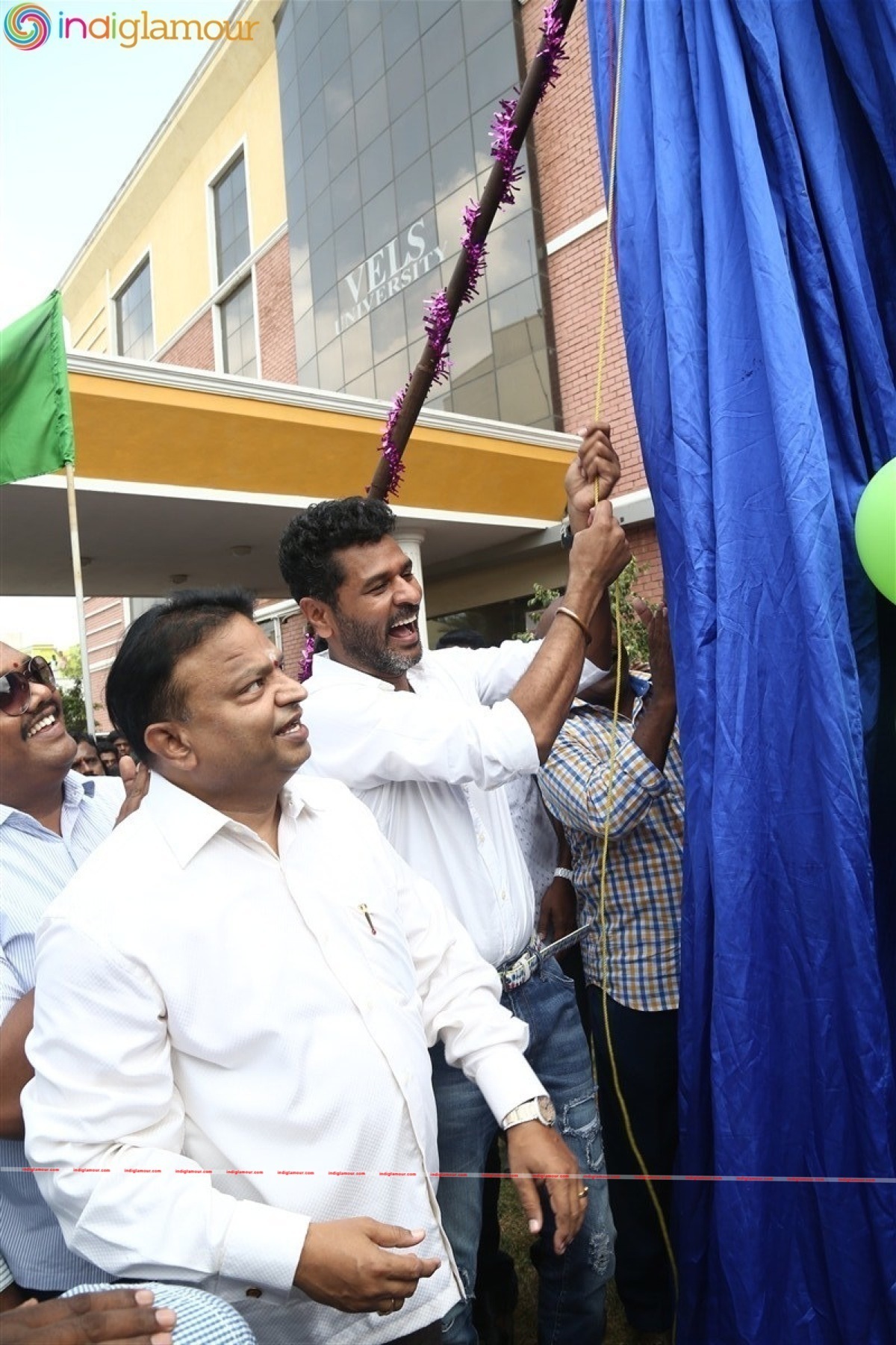 Michael Jackson Granite Statue Inauguration by Prabhu Deva Event hd photo